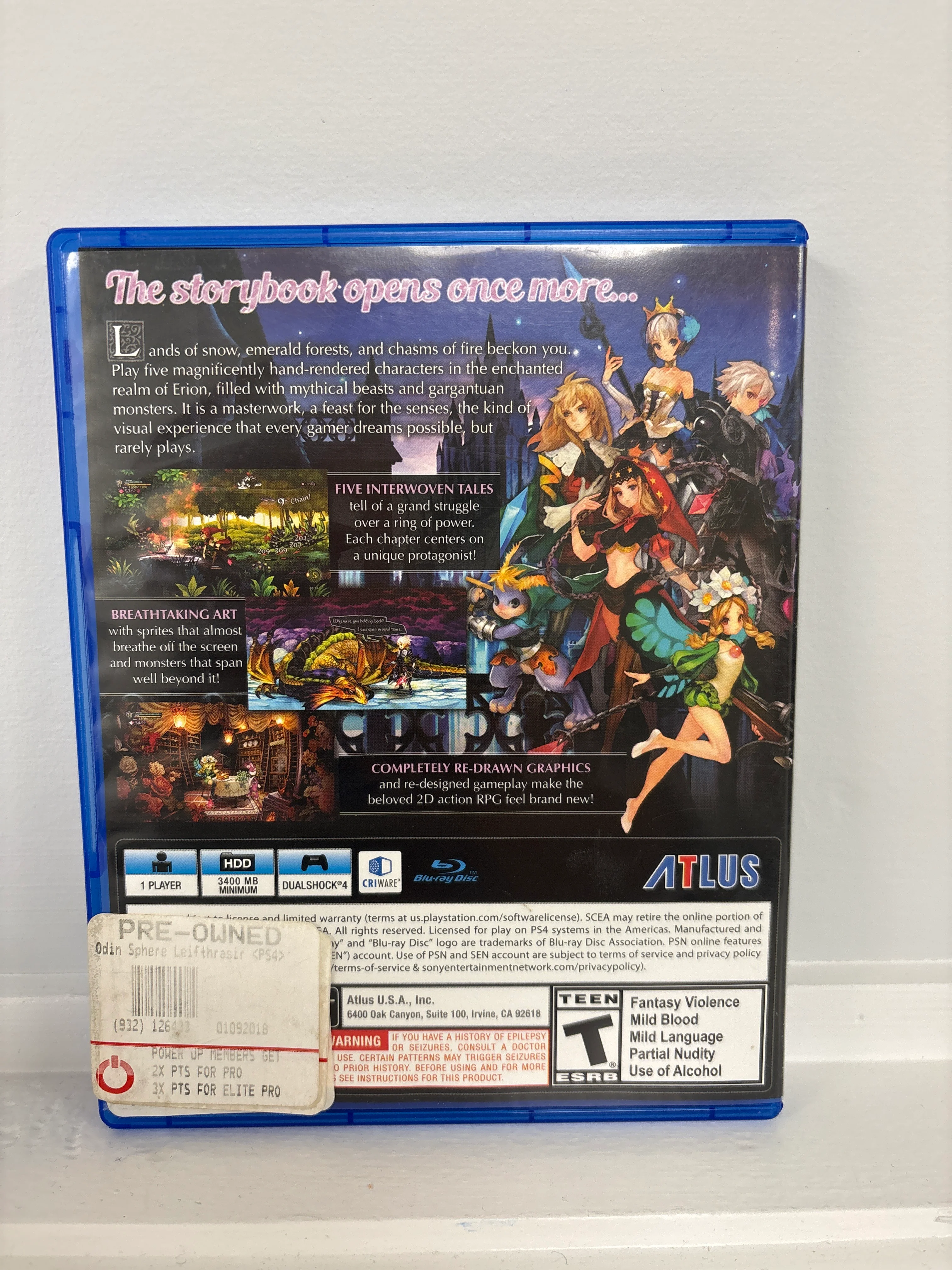 Odin Sphere Leifthrasir - Playstation 4 - Image 2