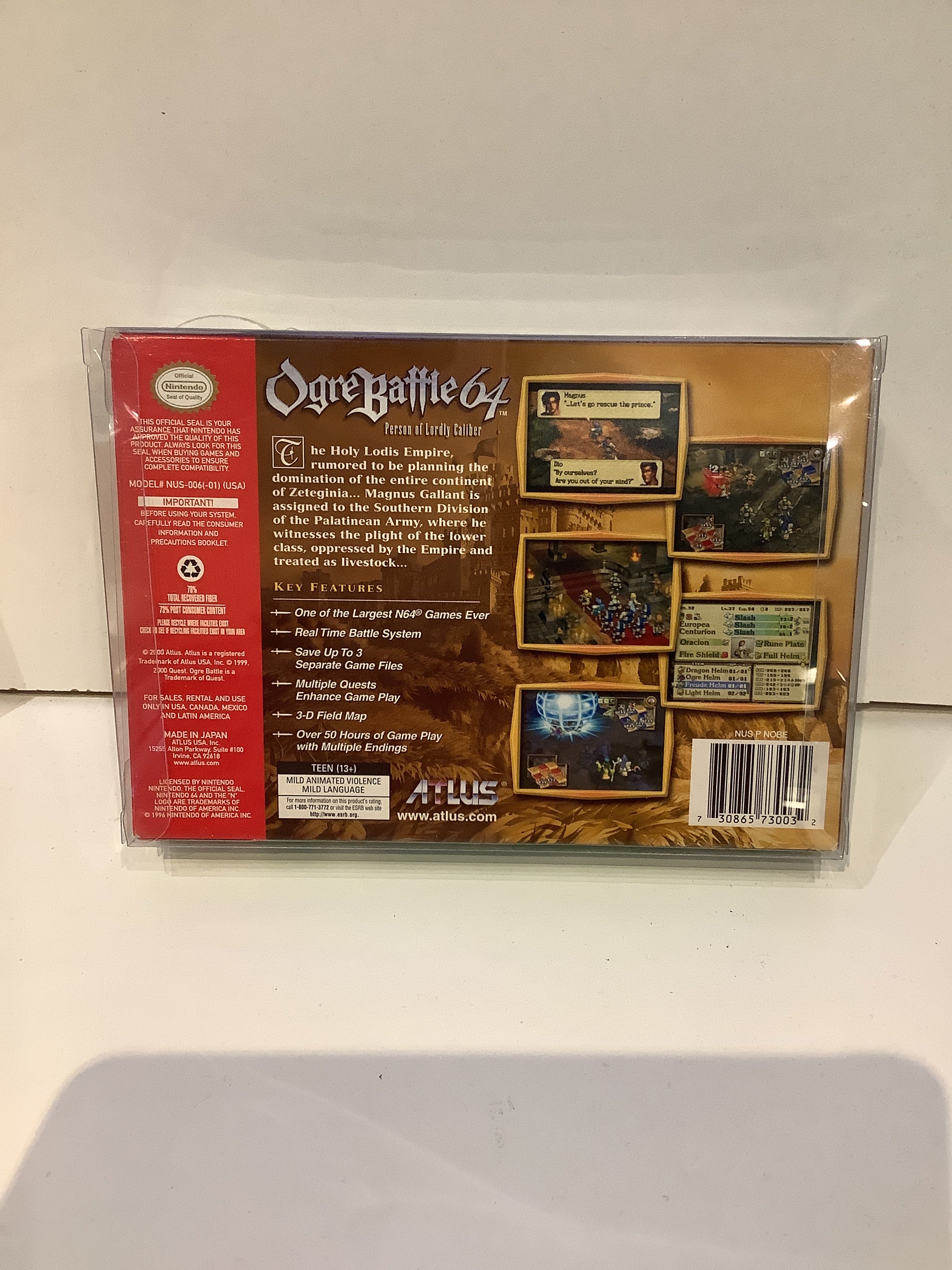 Ogre Battle 64: Person of Lordly Caliber - Nintendo 64 - Image 2