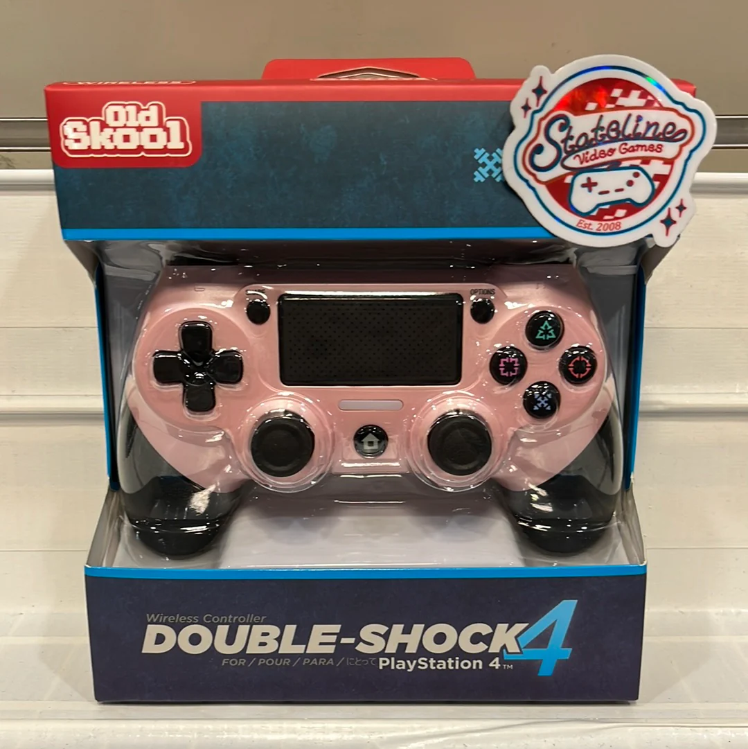 Old Skool Double Shock 4 Wireless Controller - Playstation 4 - Image 4