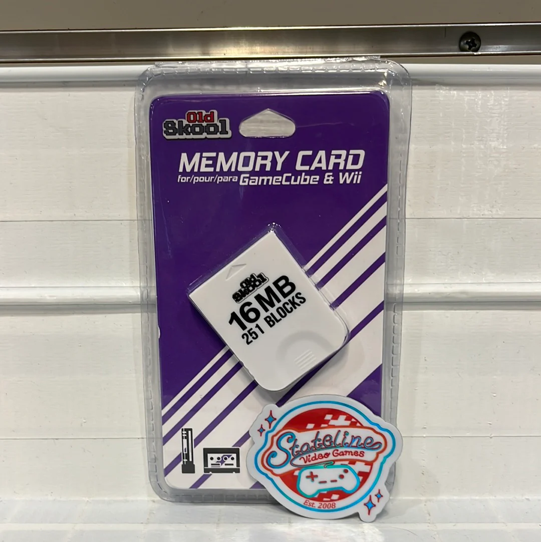 Old Skool Gamecube Memory Card 16MB - GC