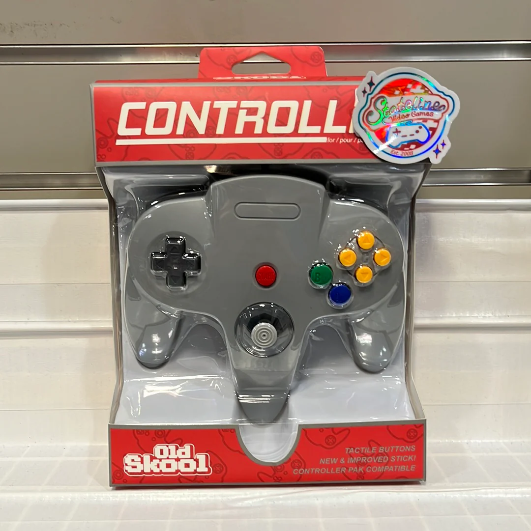 Old Skool NIntendo 64 Wired Controller - N64