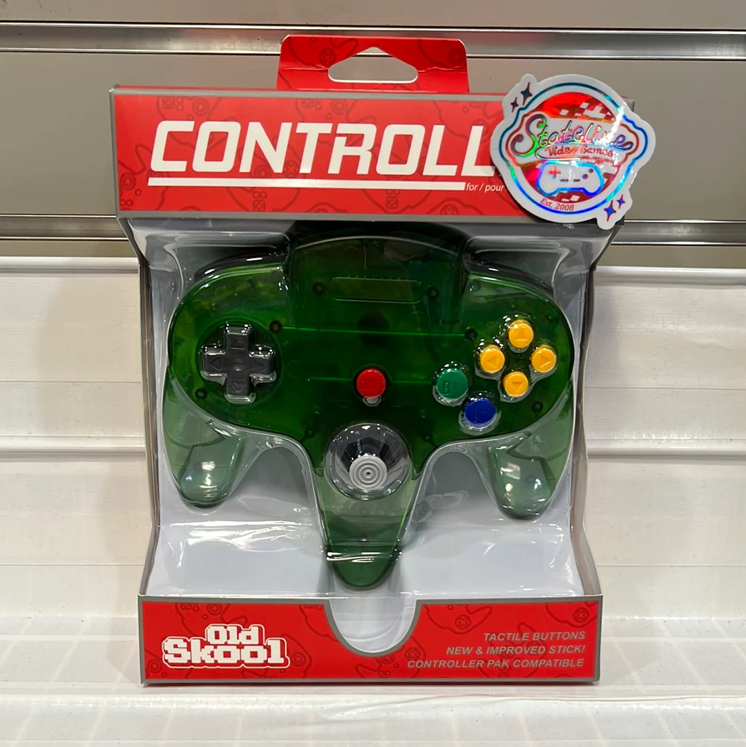 Old Skool NIntendo 64 Wired Controller - N64 - Image 10