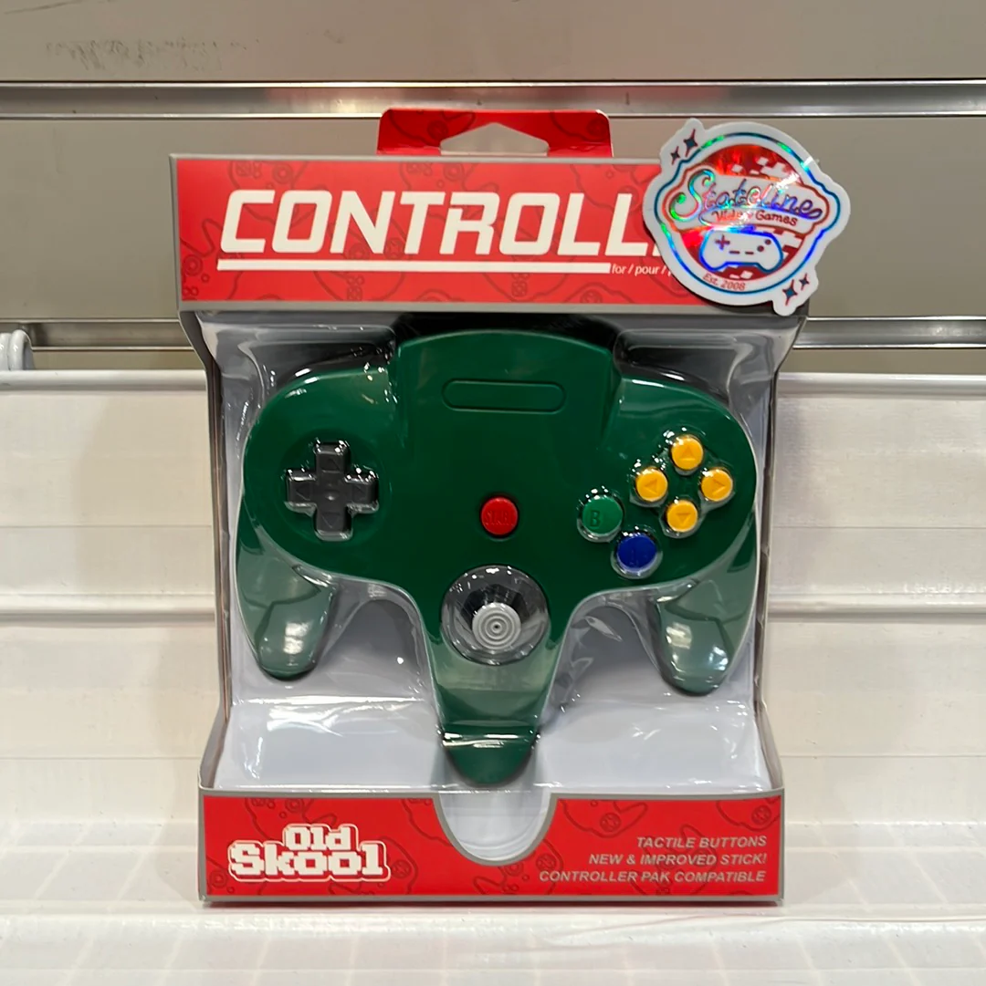 Old Skool NIntendo 64 Wired Controller - N64 - Image 11