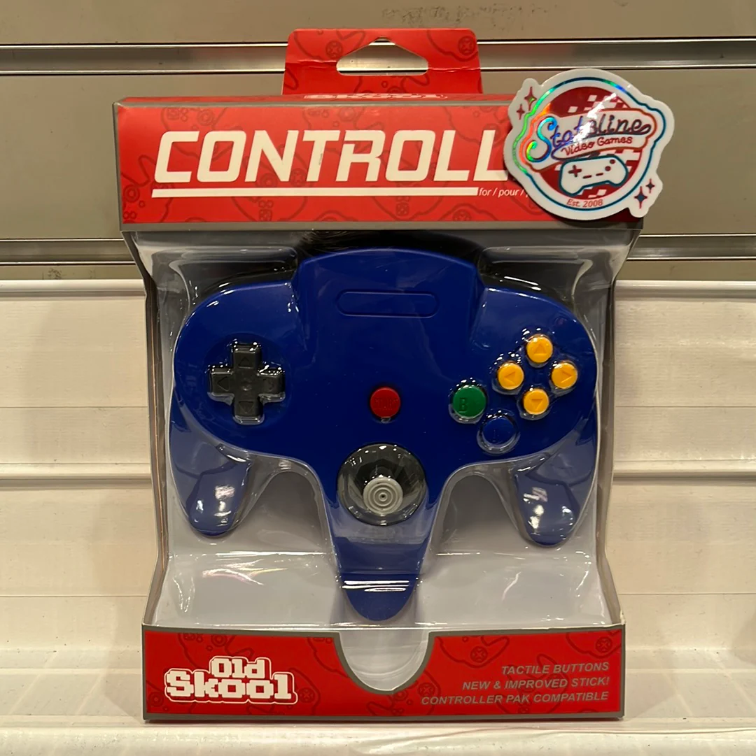 Old Skool NIntendo 64 Wired Controller - N64 - Image 2
