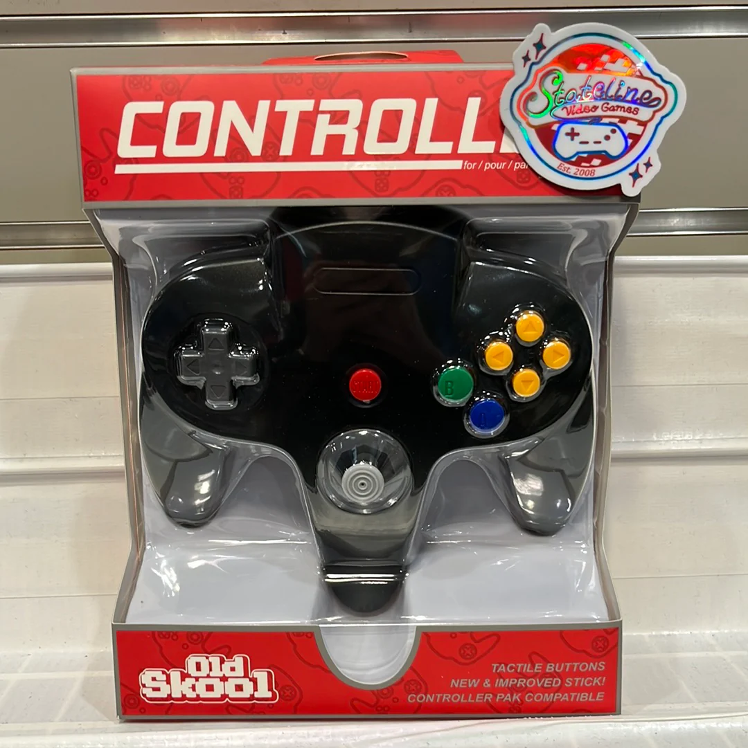 Old Skool NIntendo 64 Wired Controller - N64 - Image 5
