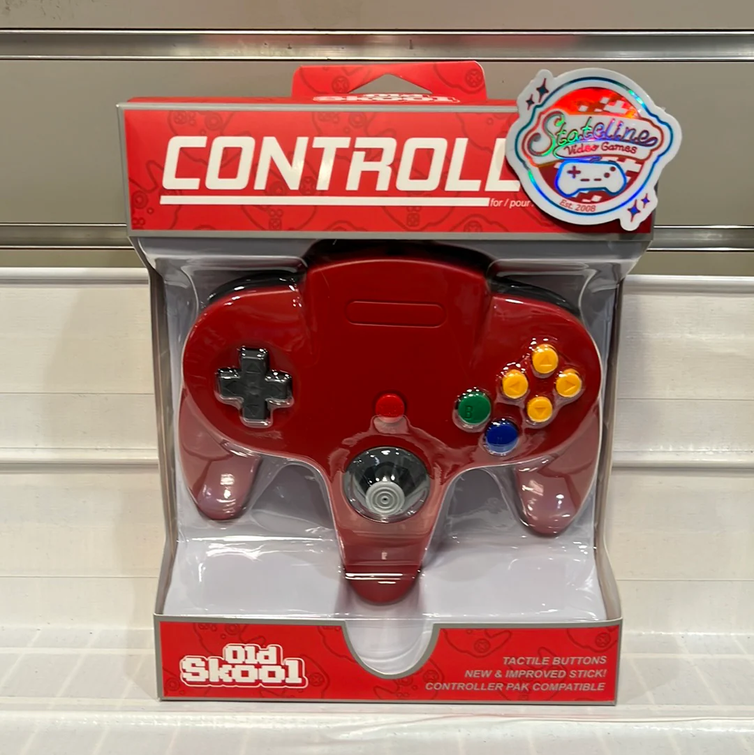 Old Skool NIntendo 64 Wired Controller - N64 - Image 6