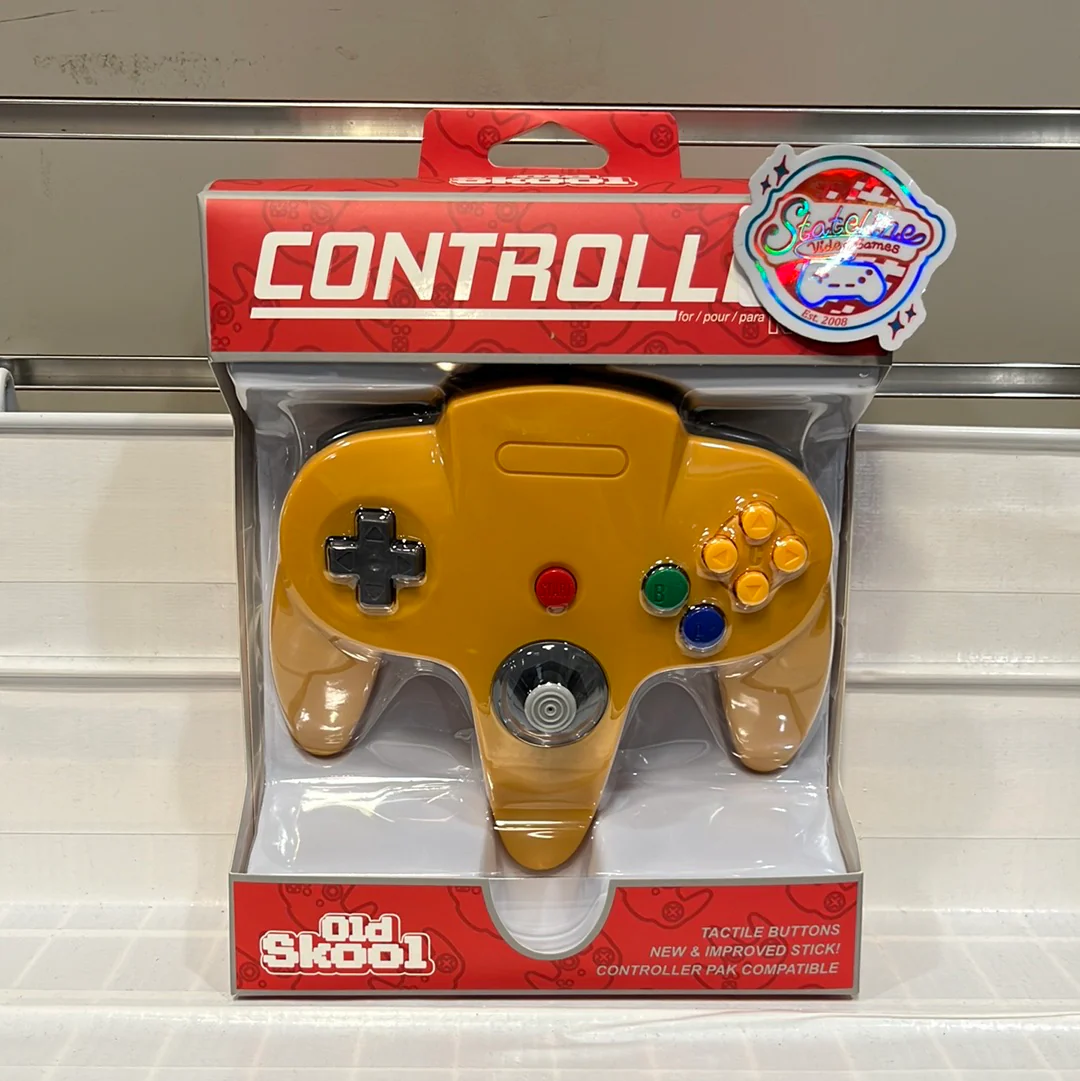 Old Skool NIntendo 64 Wired Controller - N64 - Image 9