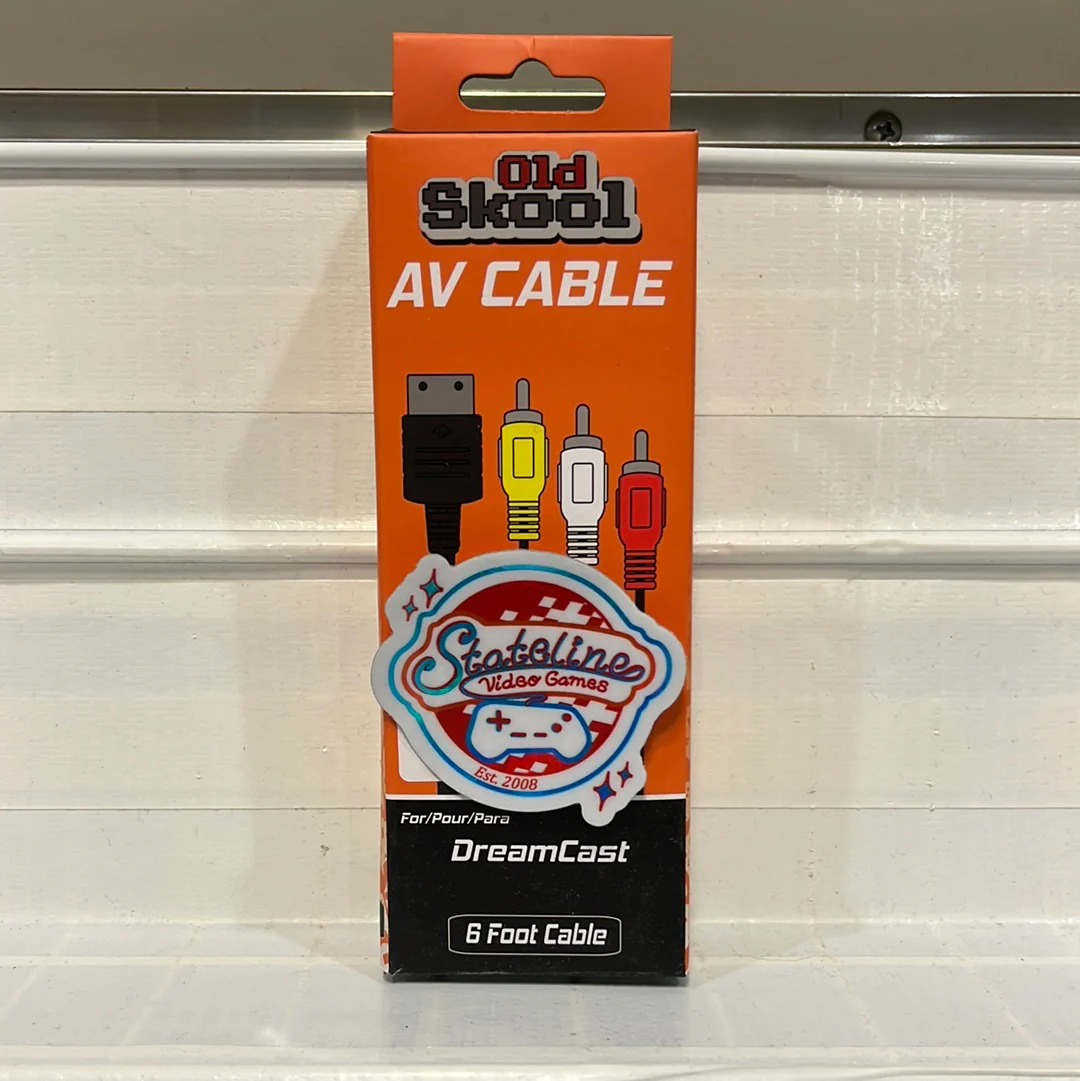 Aftermarket Sega Dreamcast AV Cable - Sega Dreamcast