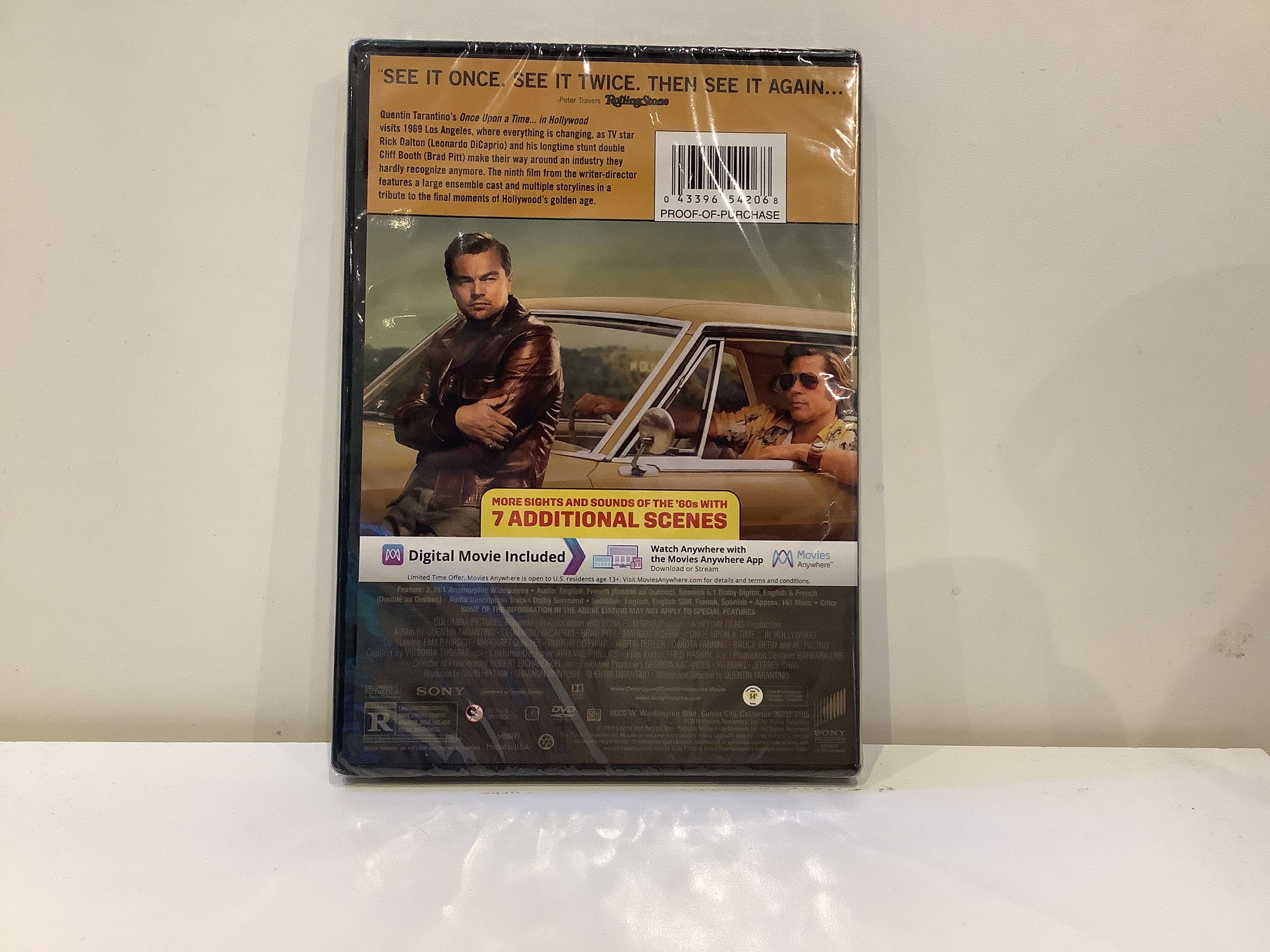 Once Upon a Time in Hollywood - DVD - Image 2