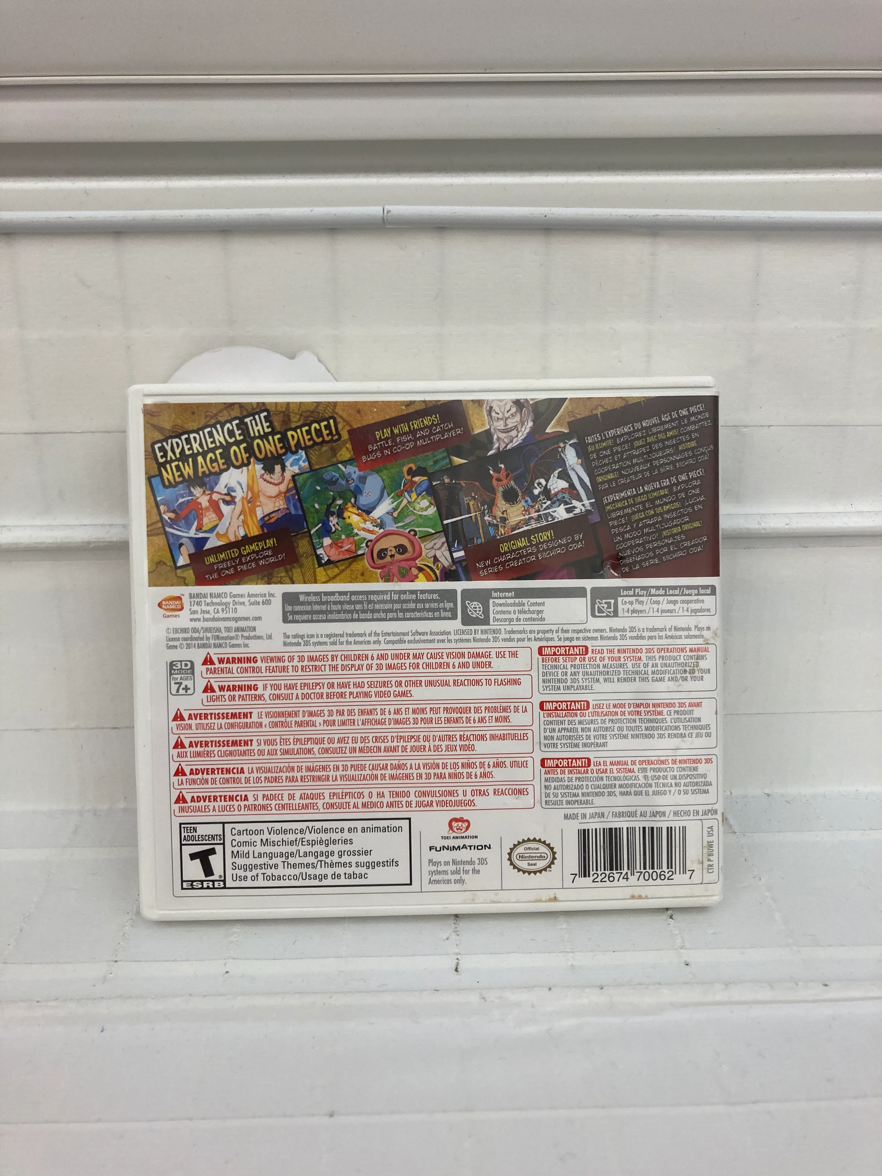 One Piece: Unlimited World Red - Nintendo 3DS - Image 2