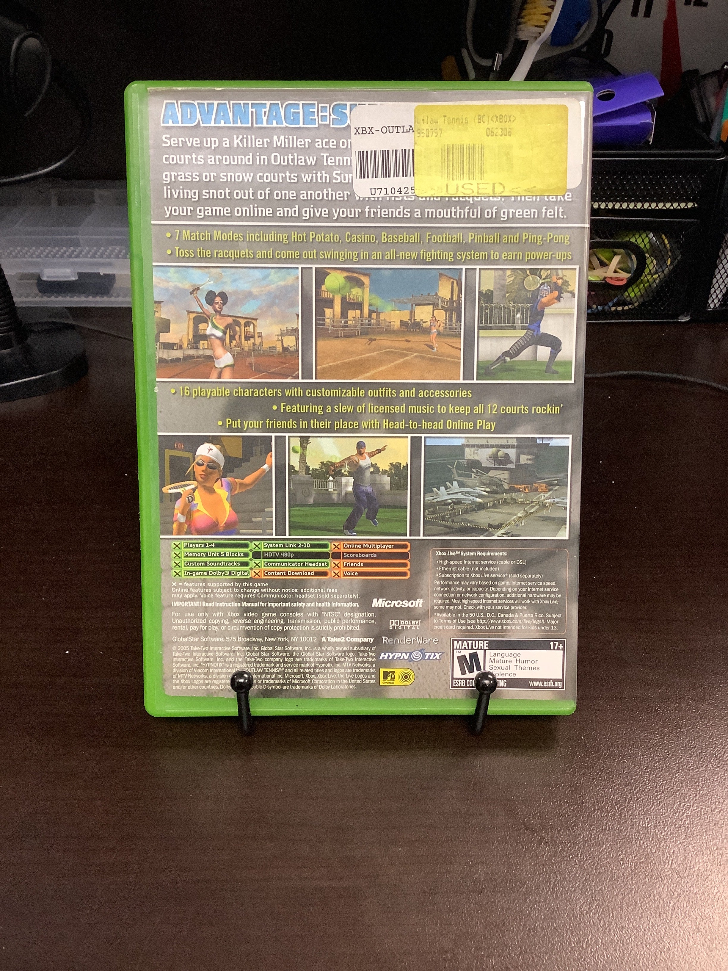 Outlaw Tennis - Xbox - Image 2