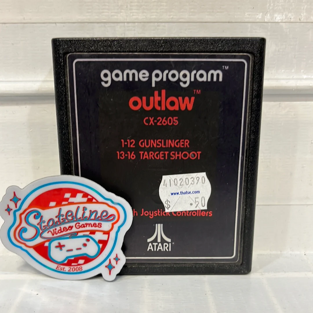 Outlaw [Text Label] - Atari 2600 - Image 4