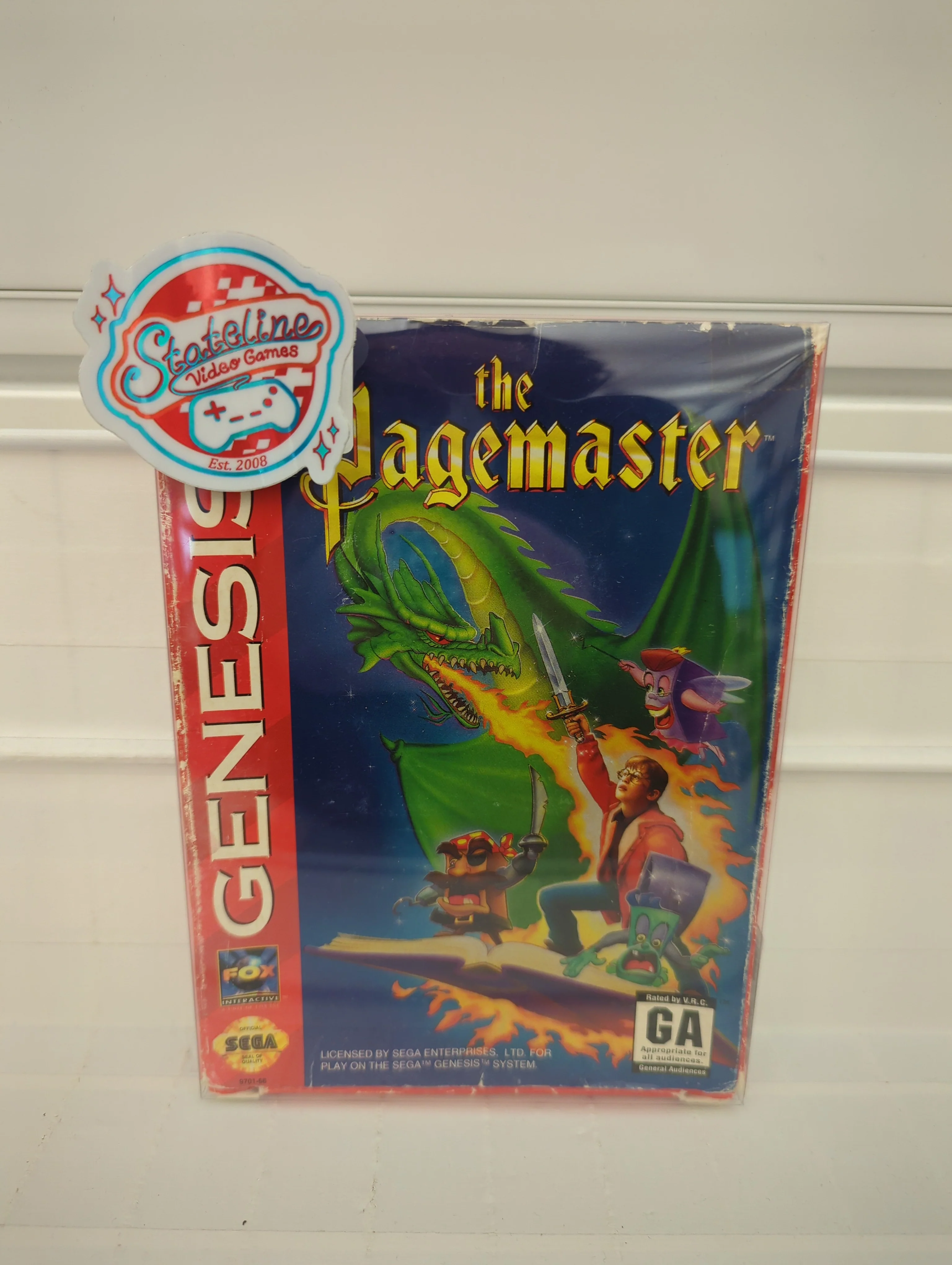 Pagemaster - Sega Genesis - Image 2