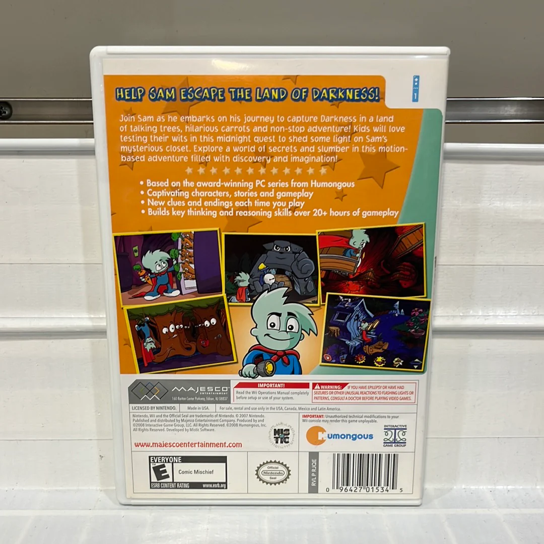 Pajama Sam: Don't Fear the Dark - Wii - Image 2