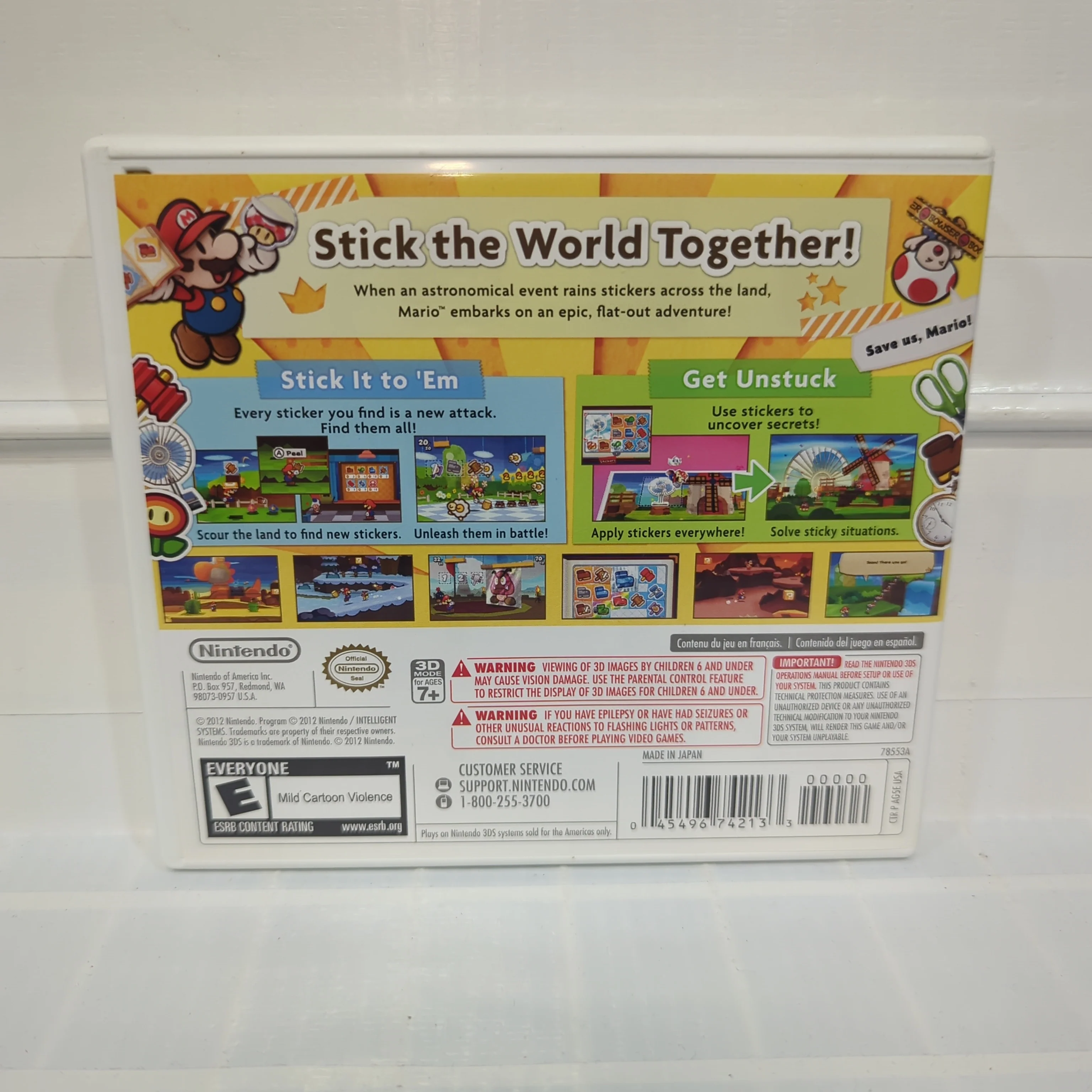 Paper Mario: Sticker Star - Nintendo 3DS - Image 2