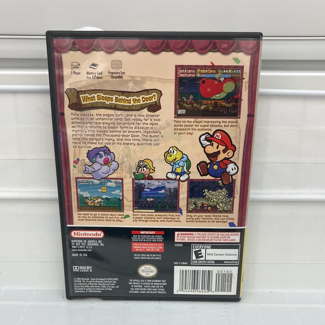 Paper Mario Thousand Year Door [Player's Choice] - Gamecube - Image 2