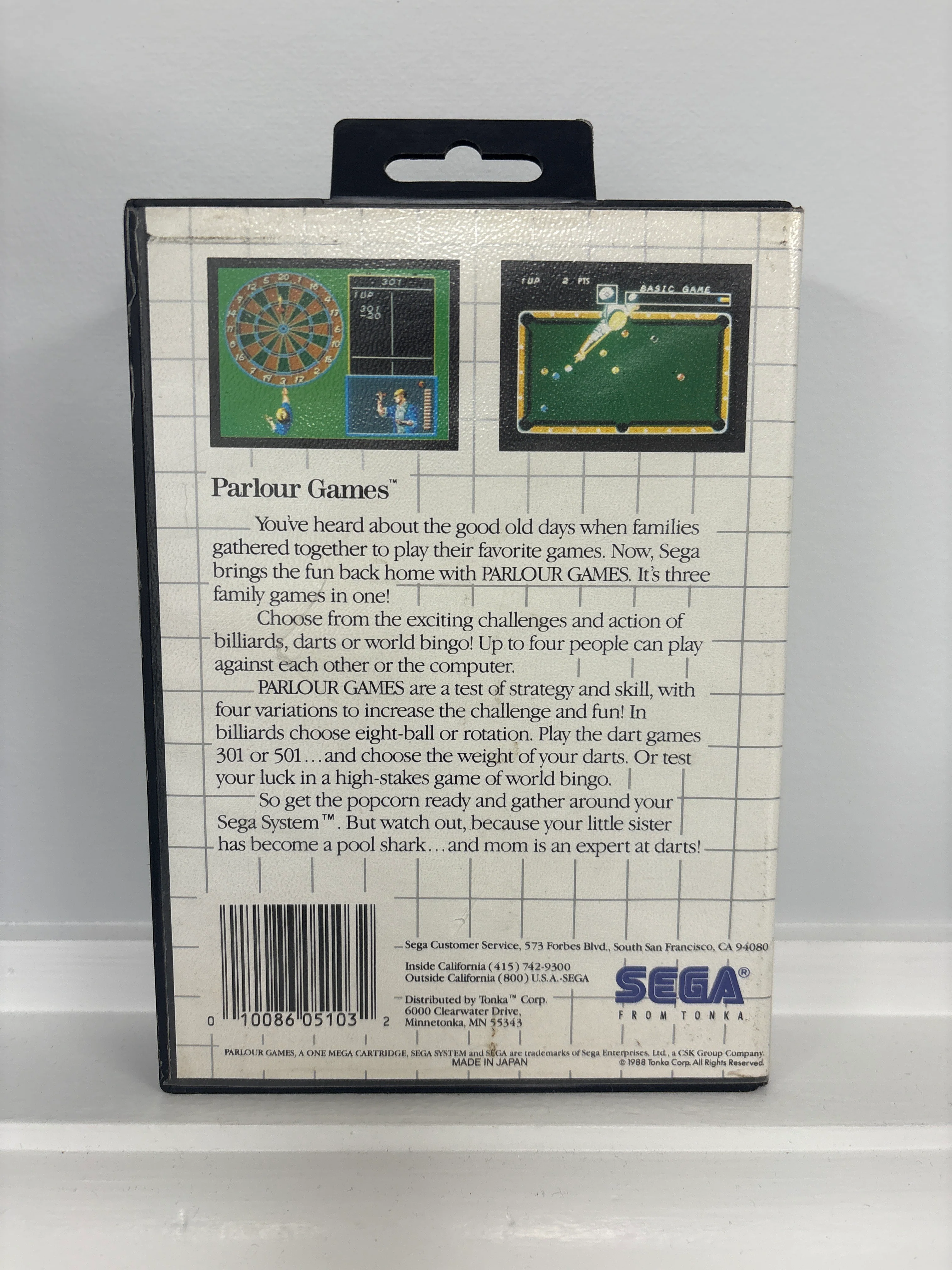 Parlour Games - Sega Master System - Image 4