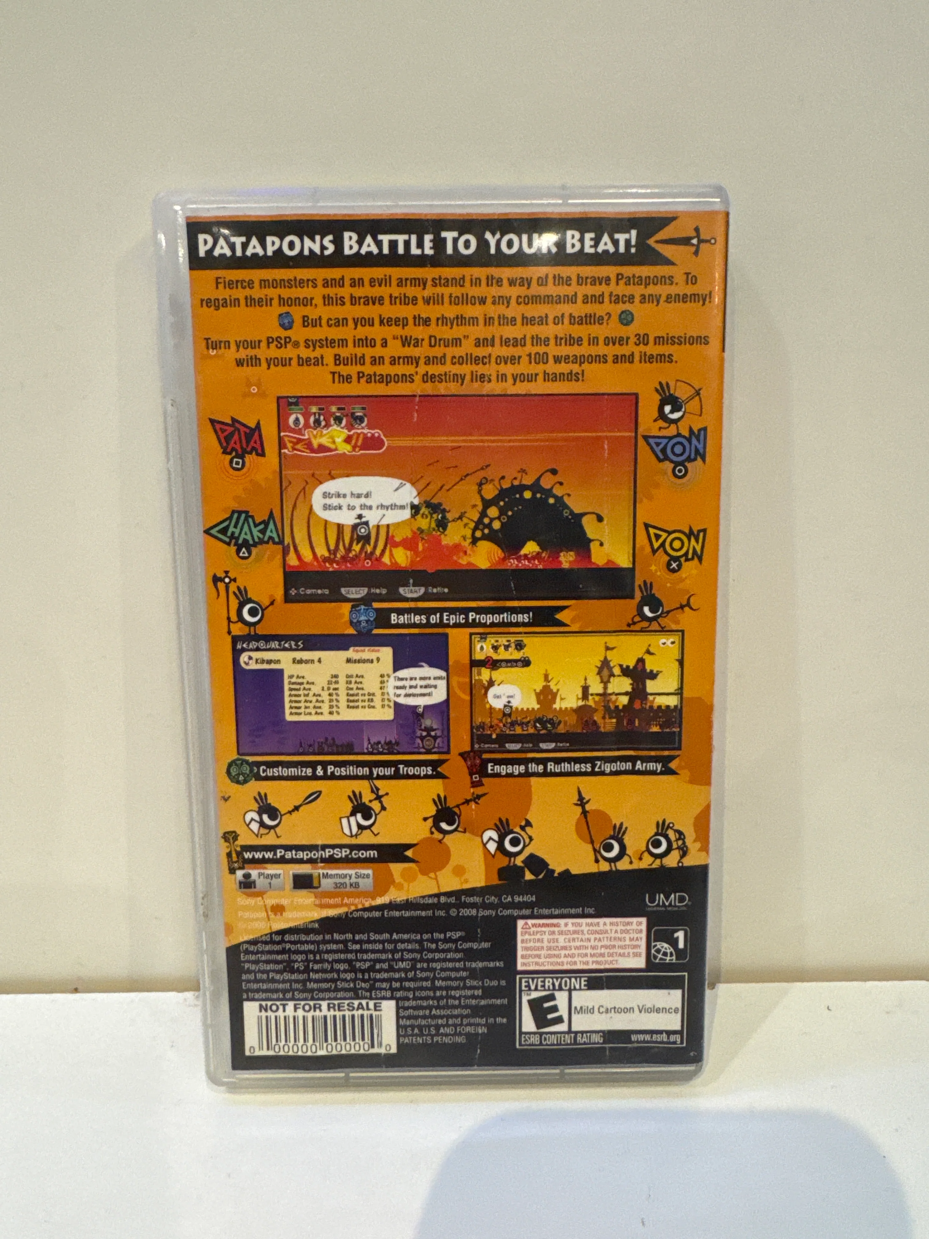 Patapon [Not for Resale] - PSP - Image 2