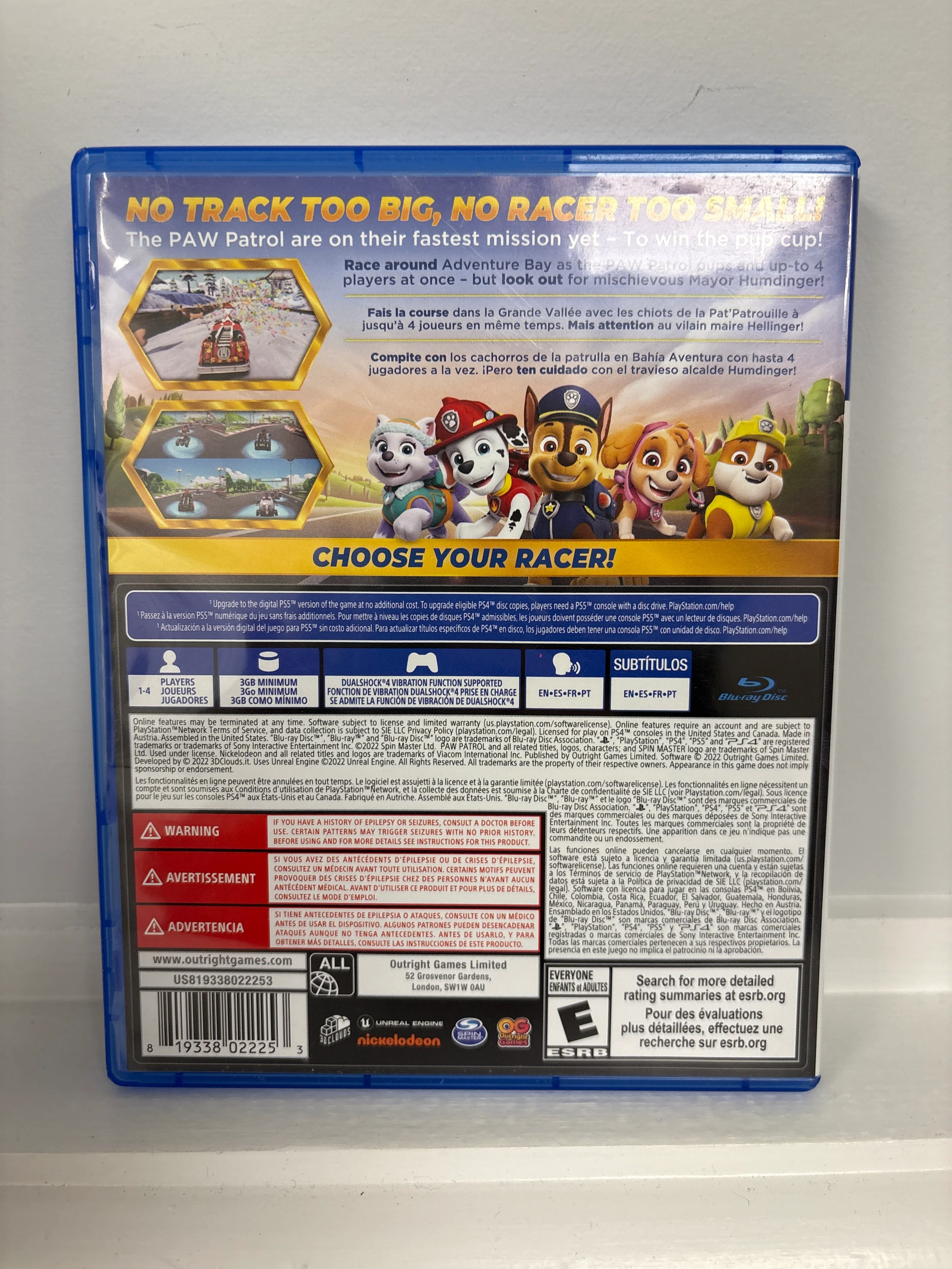 Paw Patrol Grand Prix - Playstation 4 - Image 2