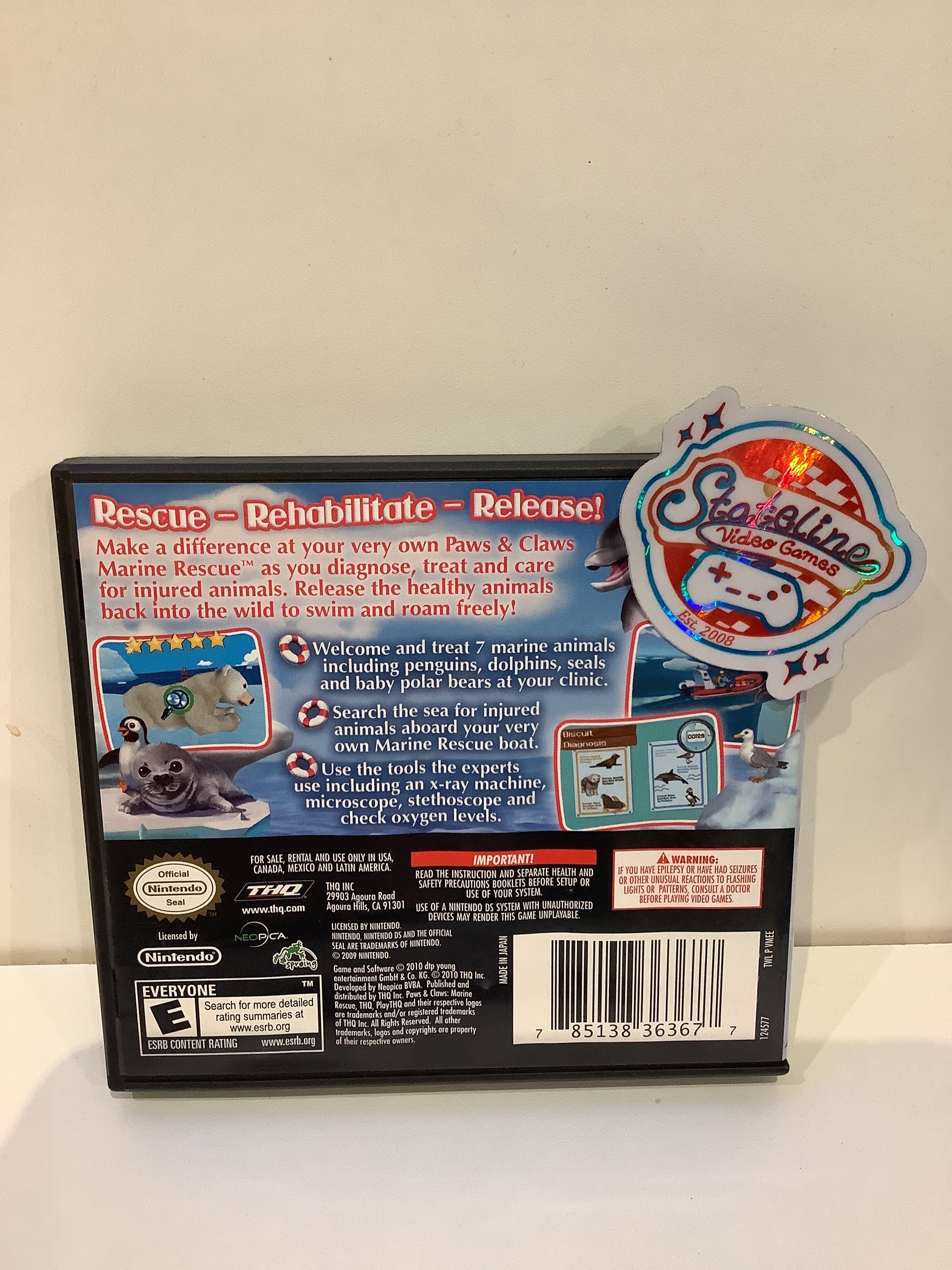Paws & Claws Marine Rescue - Nintendo DS - Image 2