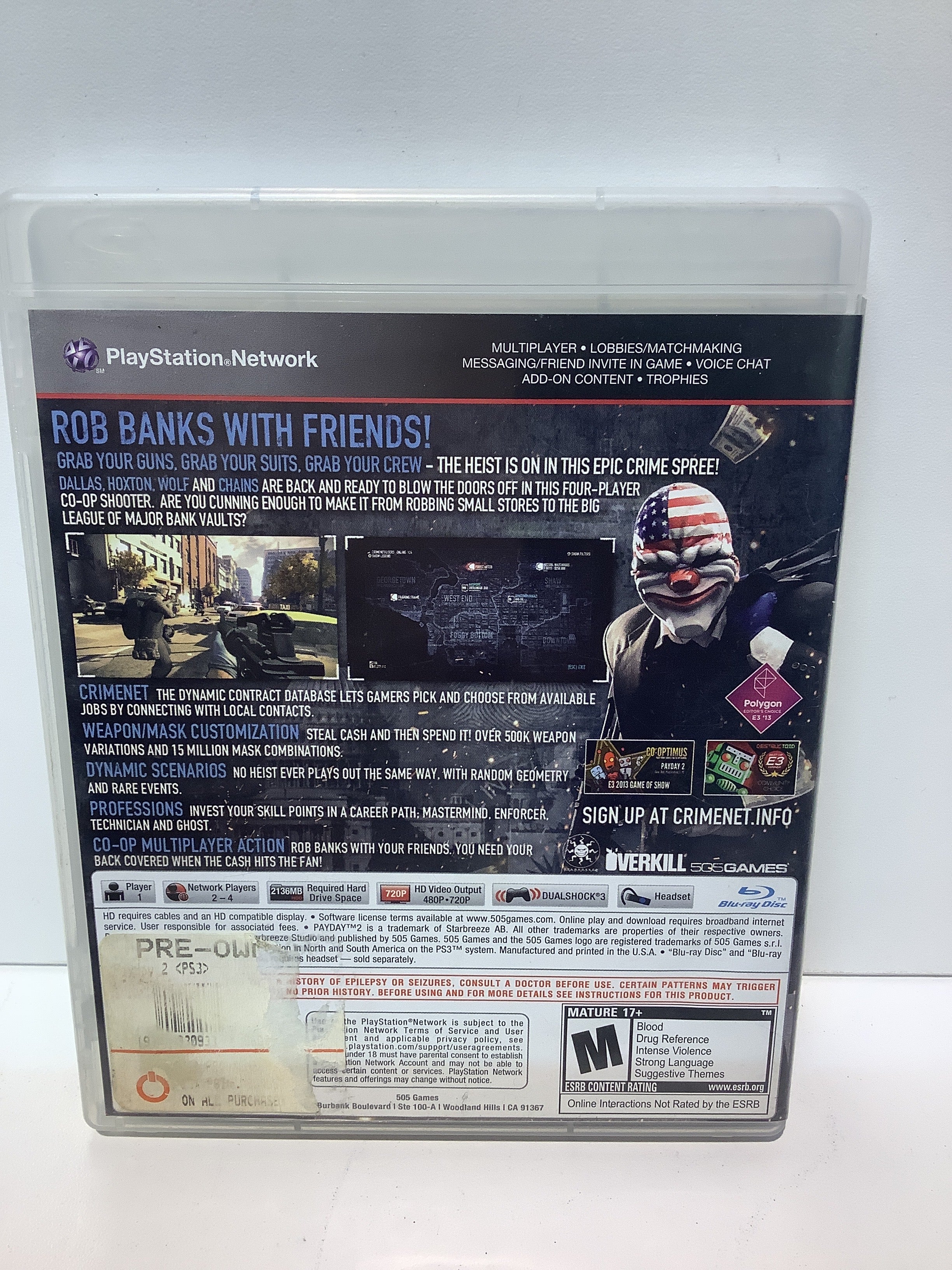 Payday 2 - Playstation 3 - Image 2