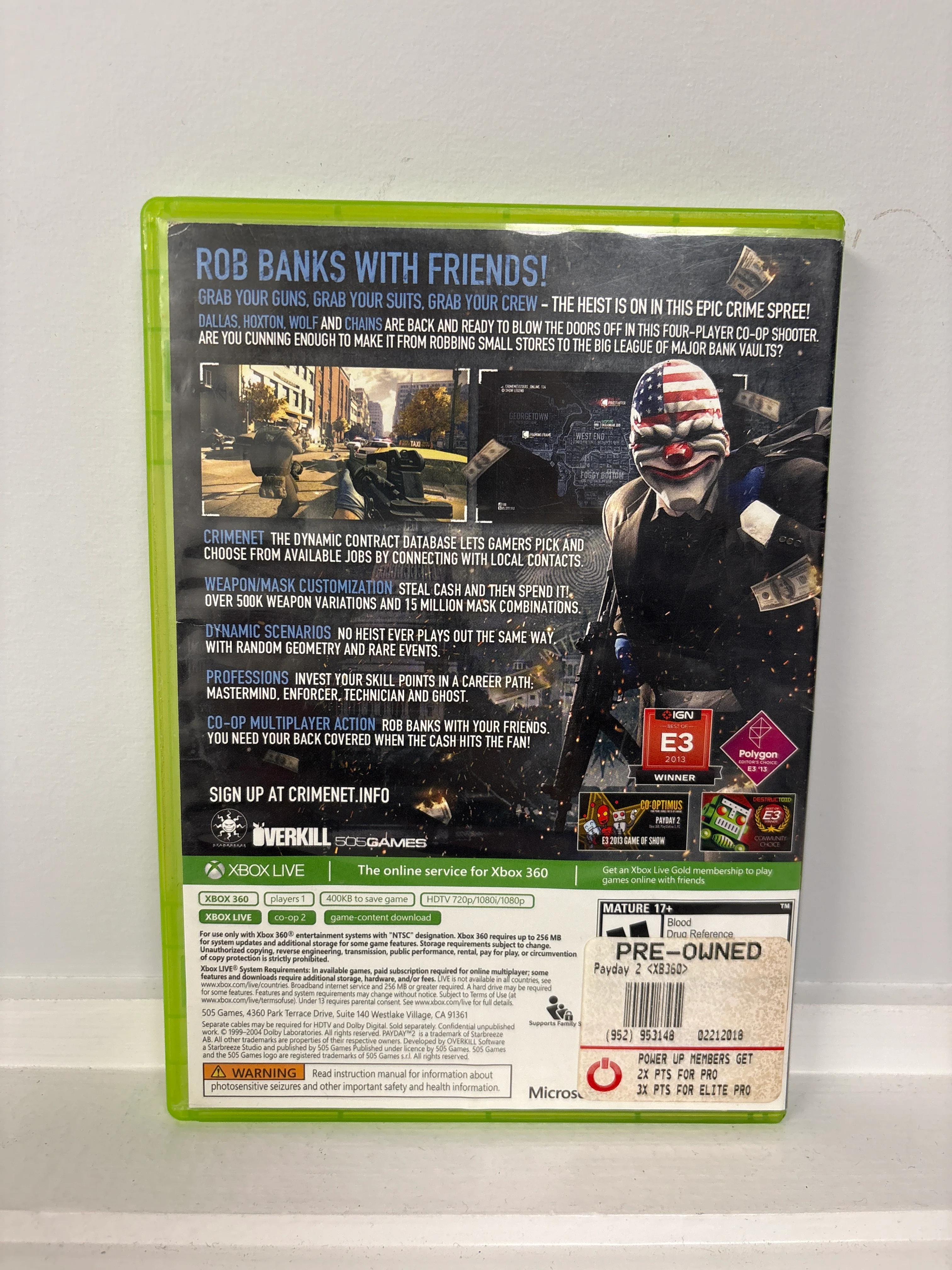 Payday 2 [Safecracker Edition] - Xbox 360 - Image 2