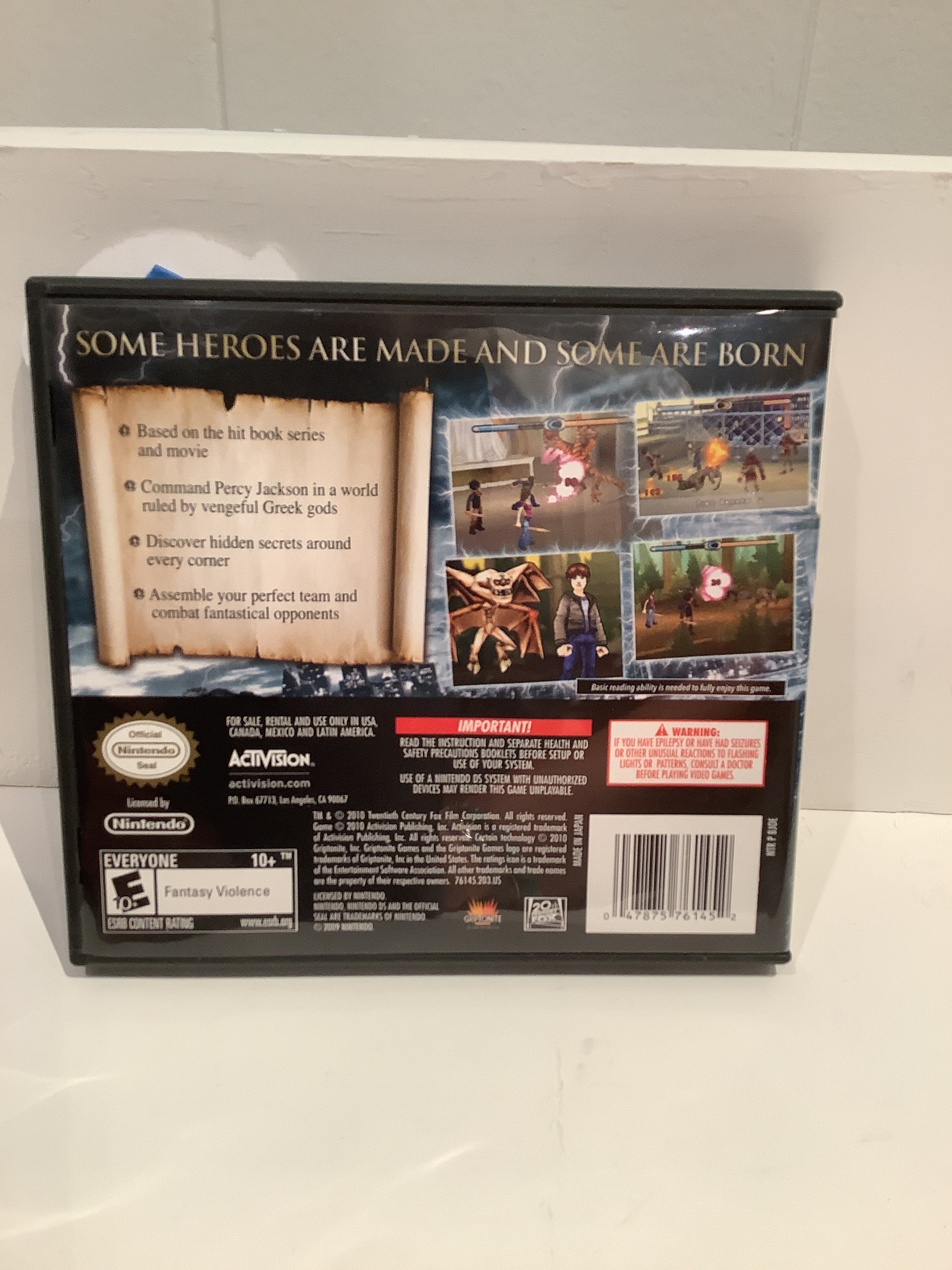 Percy Jackson & the Olympians: The Lightning Thief - Nintendo DS - Image 2