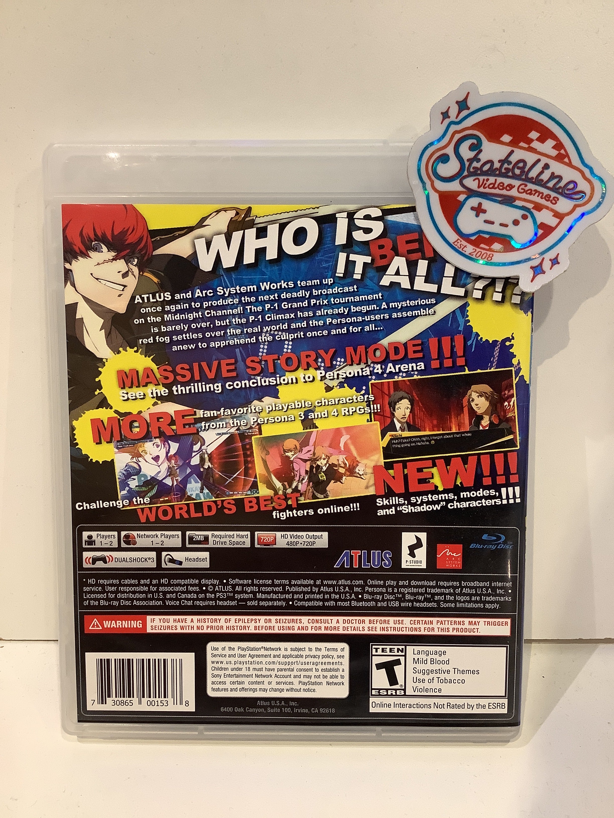 Persona 4 Arena Ultimax - Playstation 3 - Image 2
