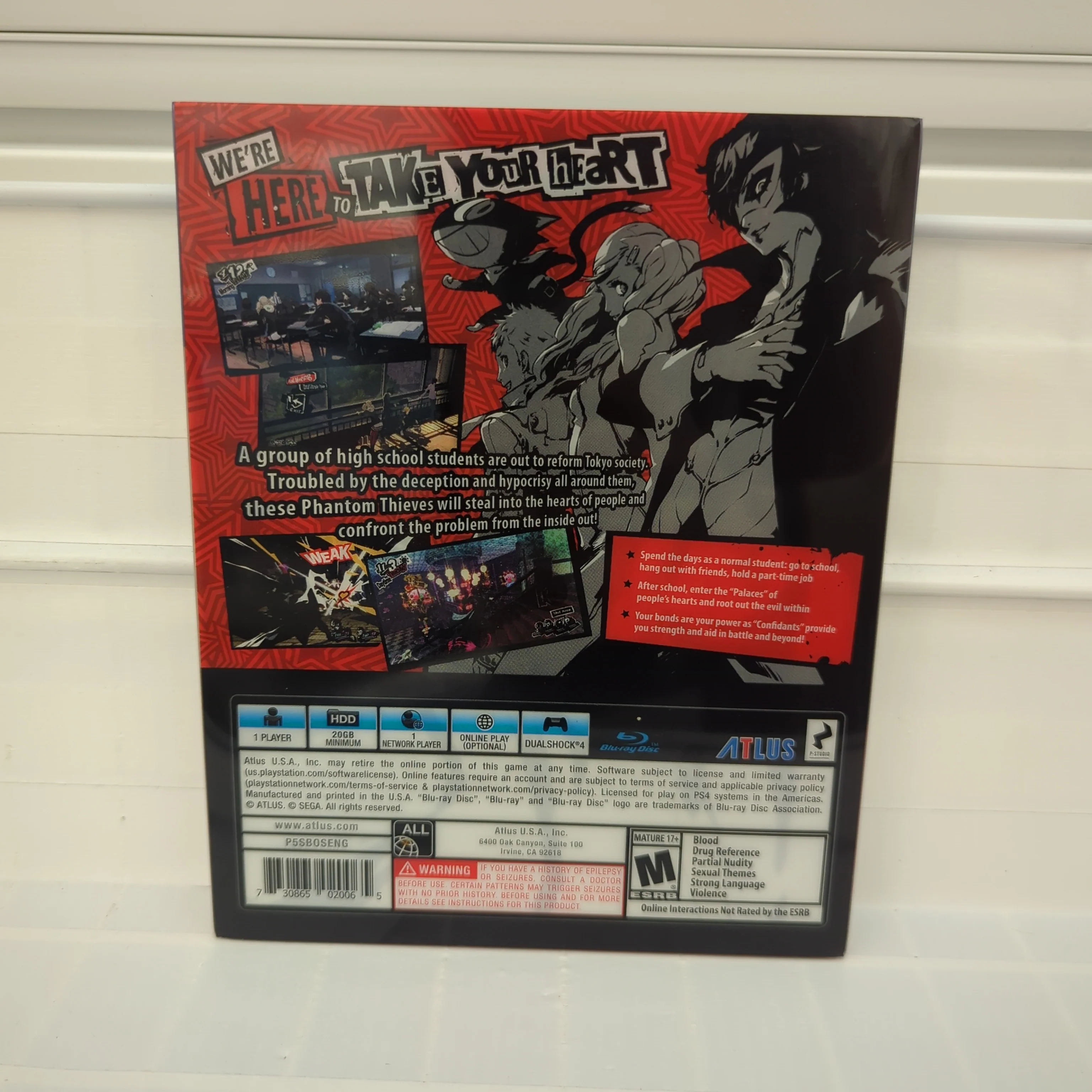 Persona 5 [Steelbook Edition] - Playstation 4 - Image 2
