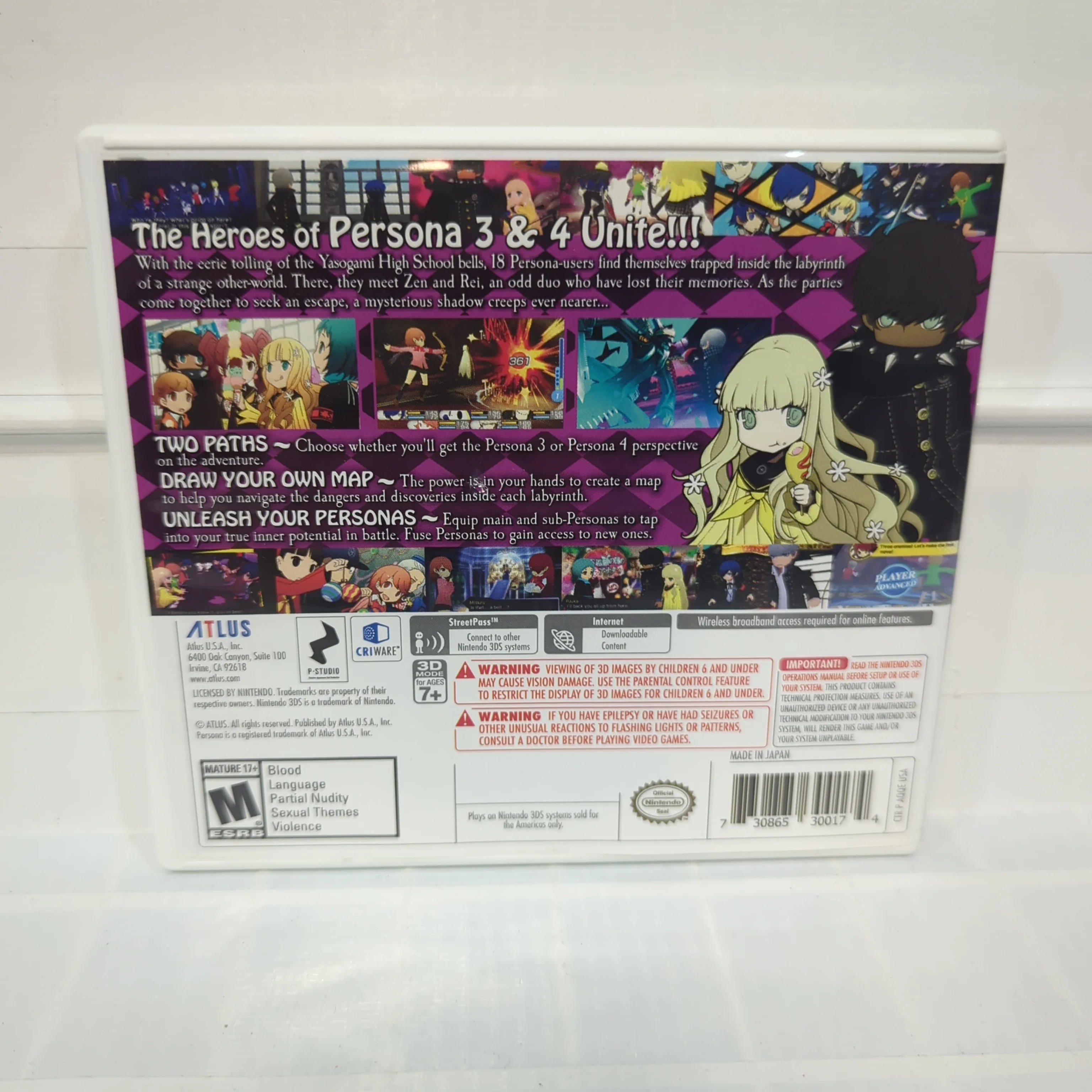 Persona Q: Shadow of the Labyrinth - Nintendo 3DS - Image 2