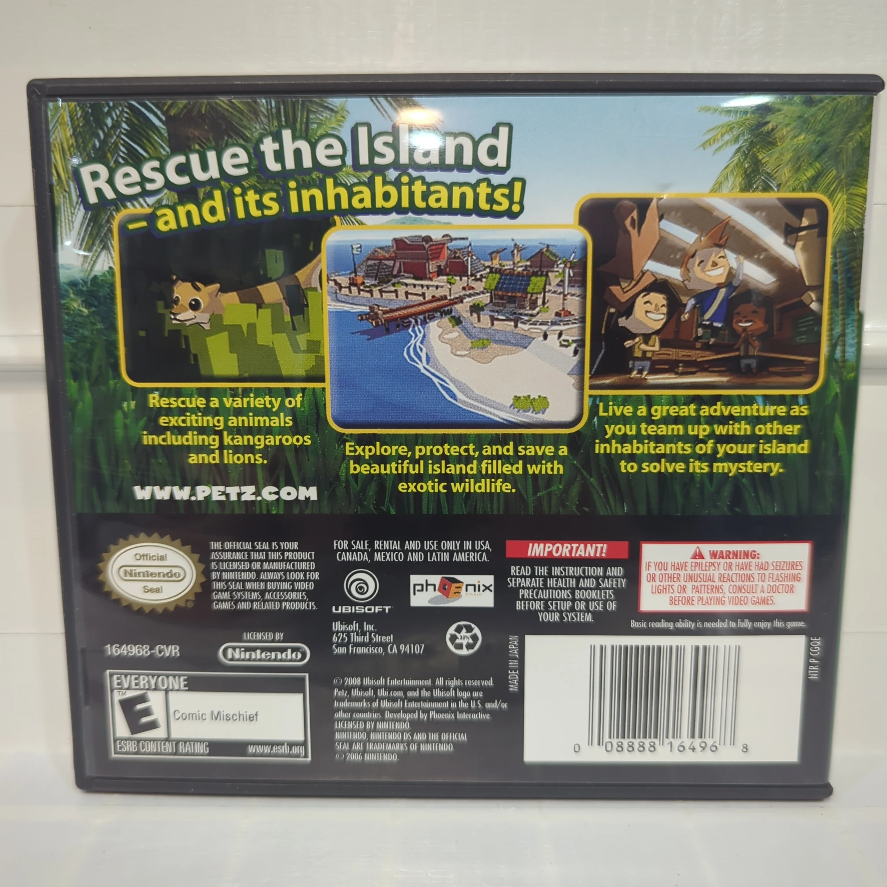 Petz Rescue Endangered Paradise - Nintendo DS - Image 2