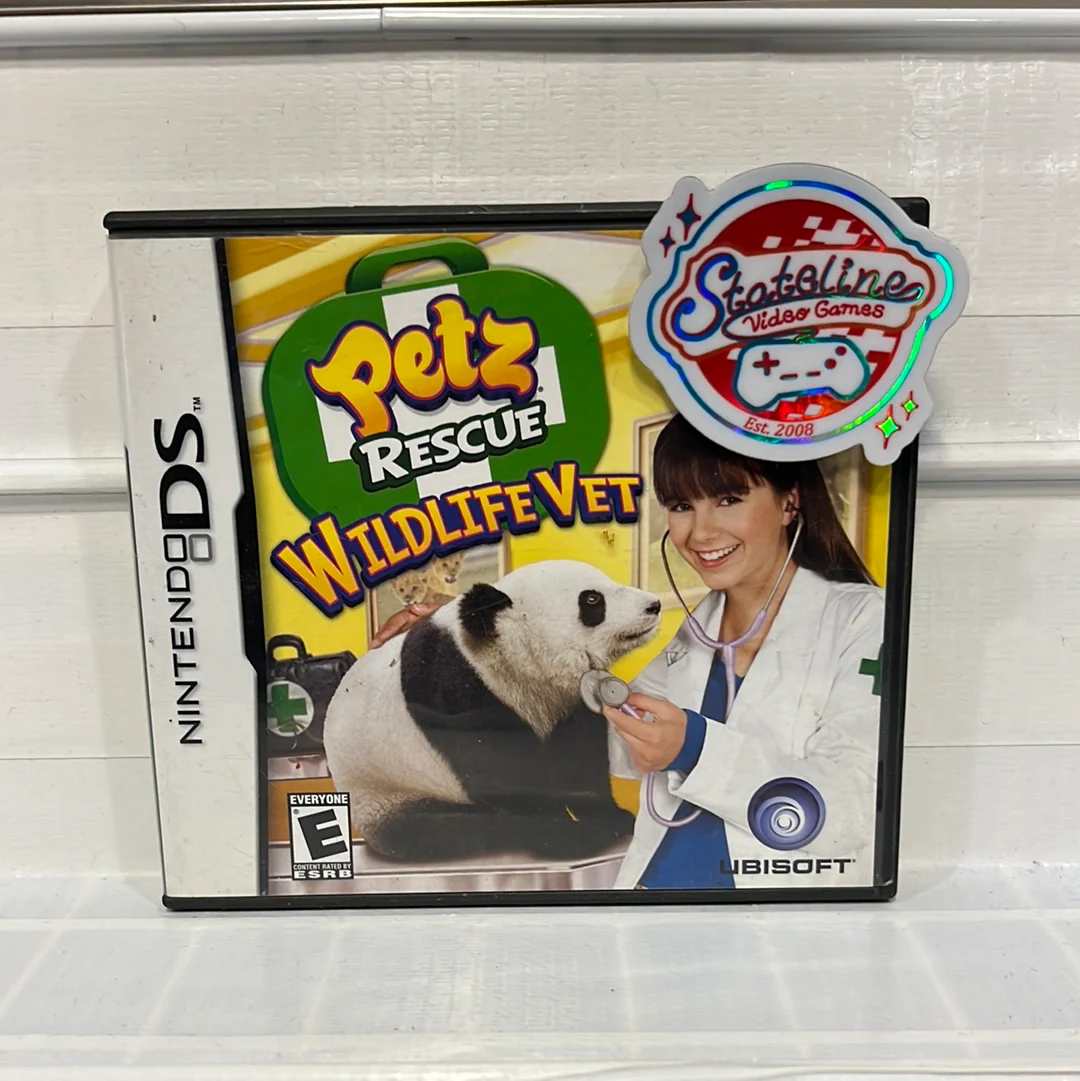 Petz Rescue Wildlife Vet - Nintendo DS