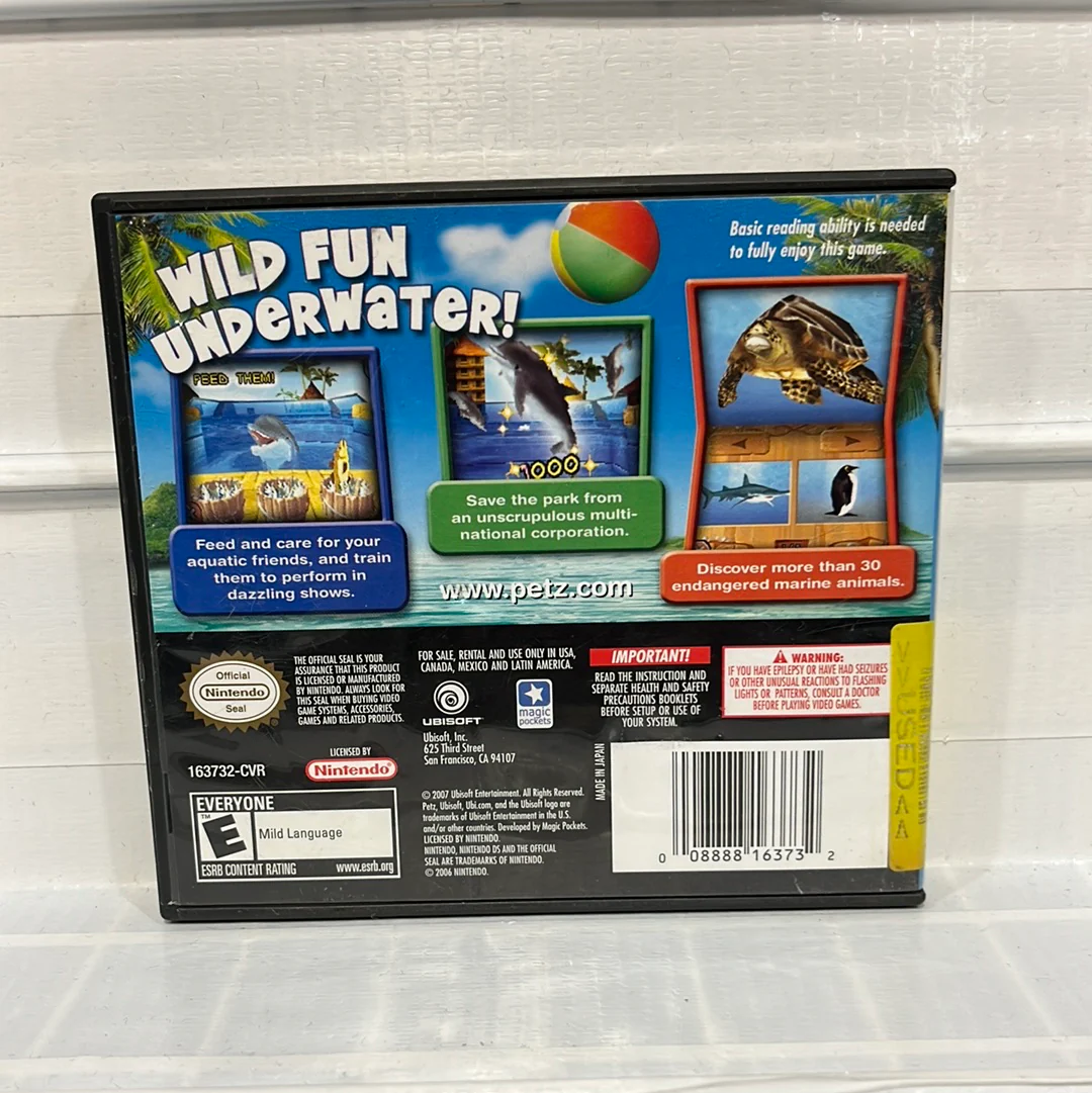 Petz Wild Animals Dolphinz - Nintendo DS - Image 2