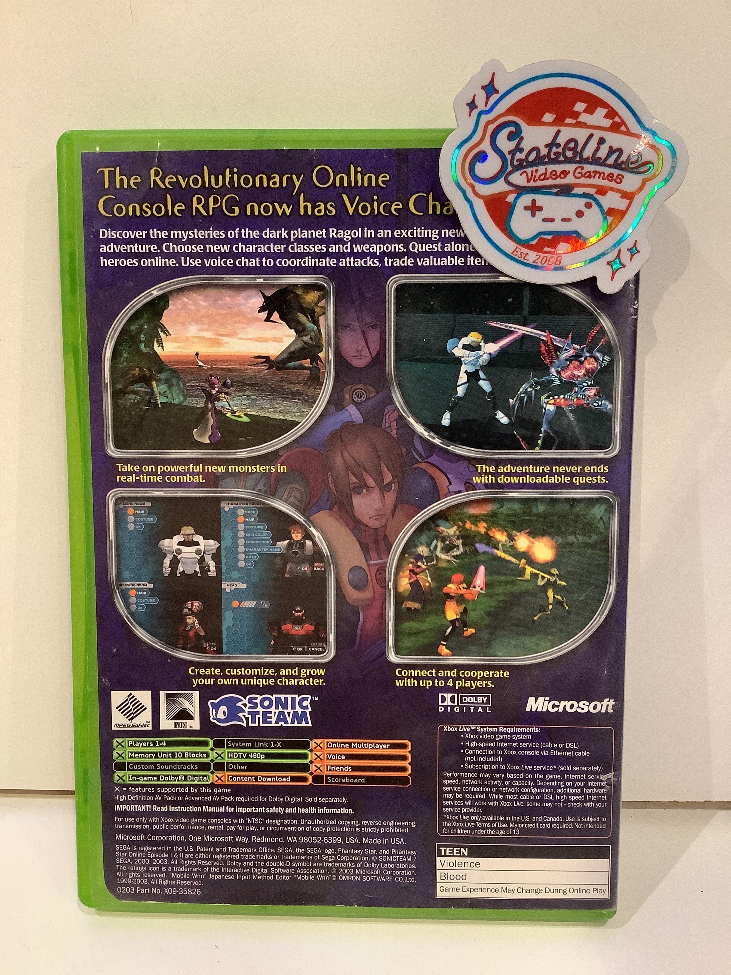 Phantasy Star Online Episode I & II - Xbox - Image 2