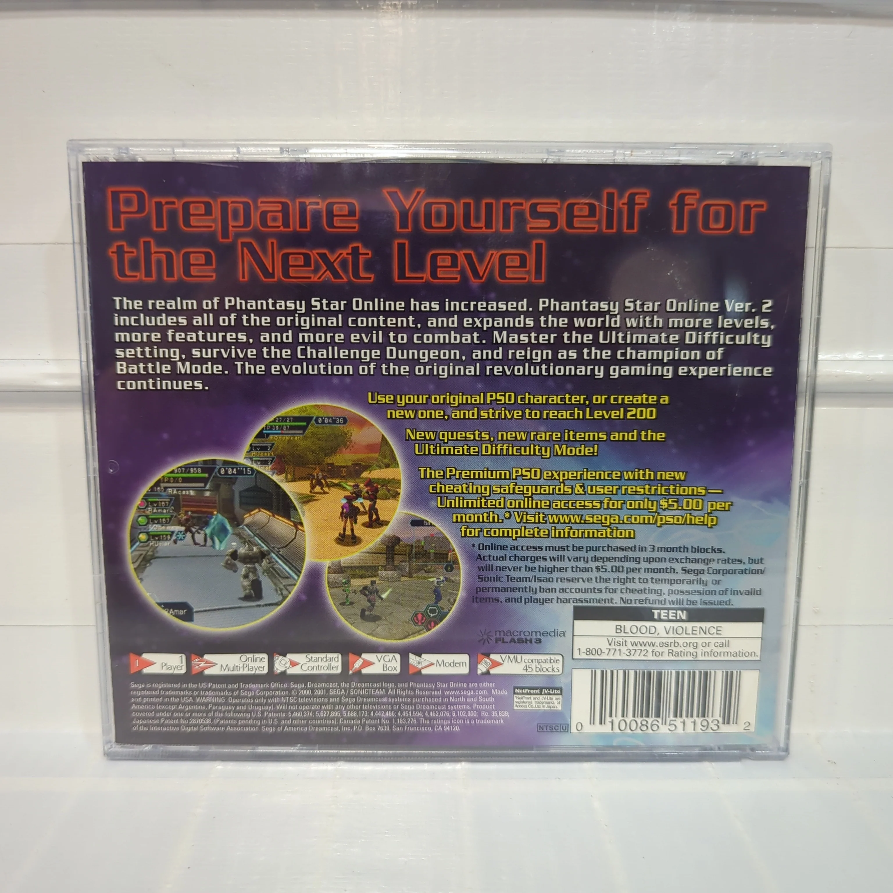 Phantasy Star Online Version 2 - Sega Dreamcast - Image 2