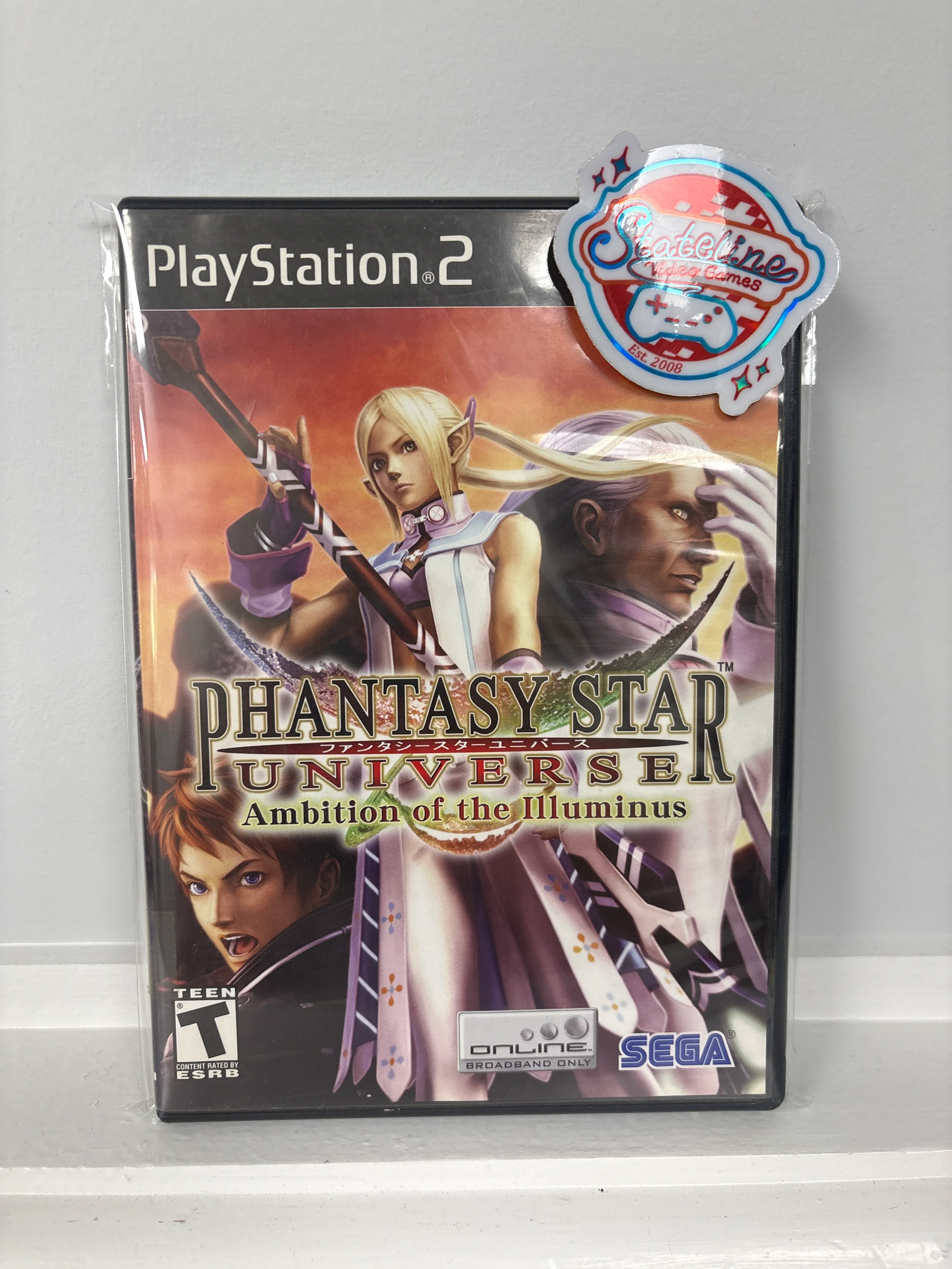 Phantasy Star Universe Ambition Of Illuminus Expansion - Playstation 2