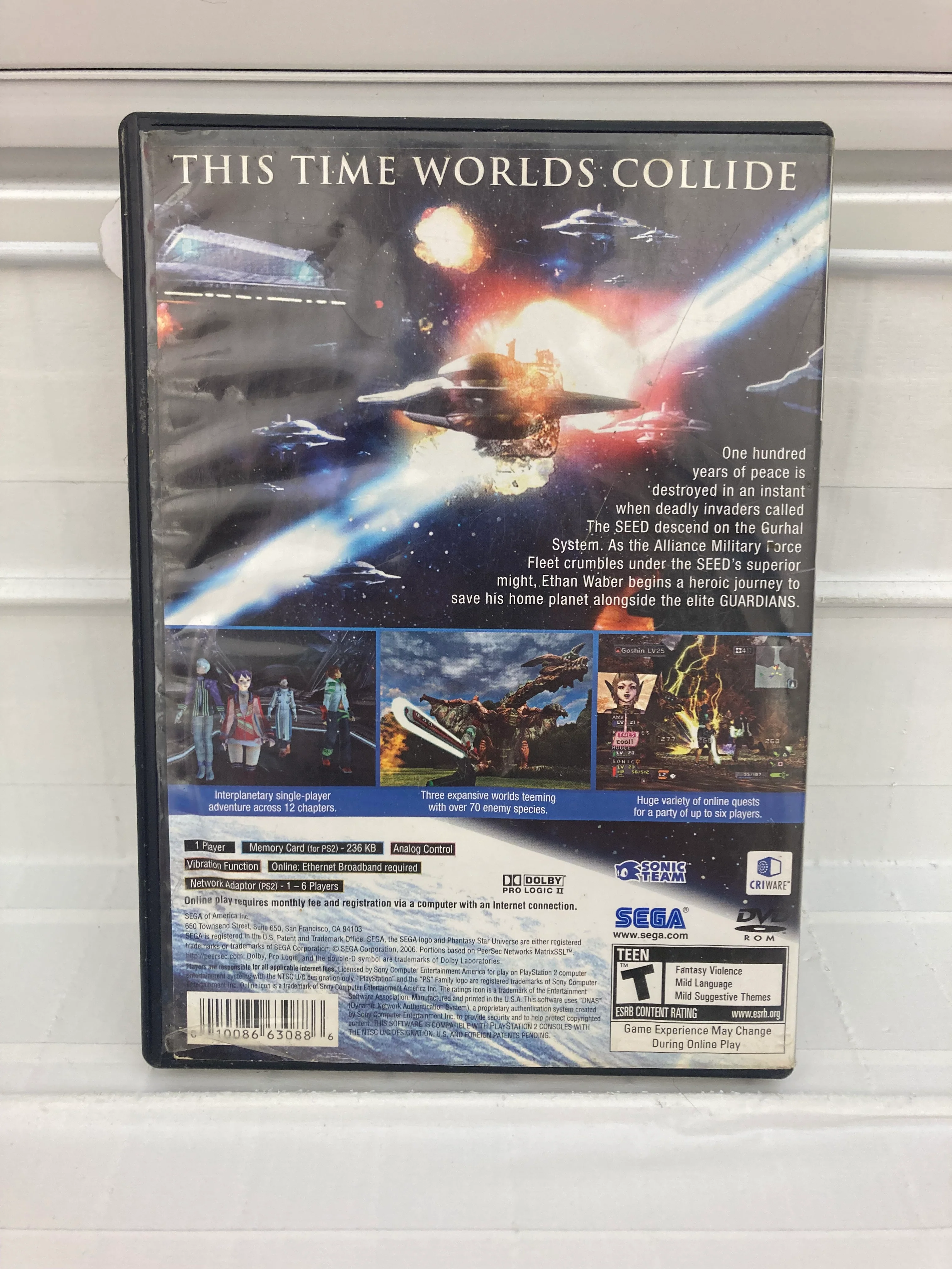 Phantasy Star Universe - Playstation 2 - Image 2