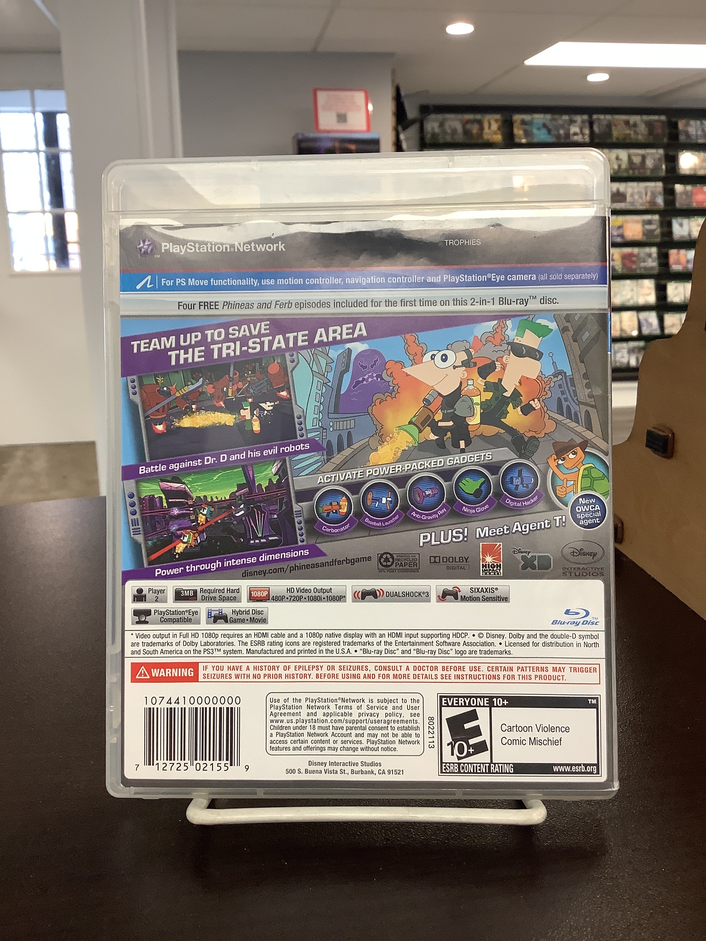 Phineas and Ferb: Across the 2nd Dimension - Playstation 3 - Image 2