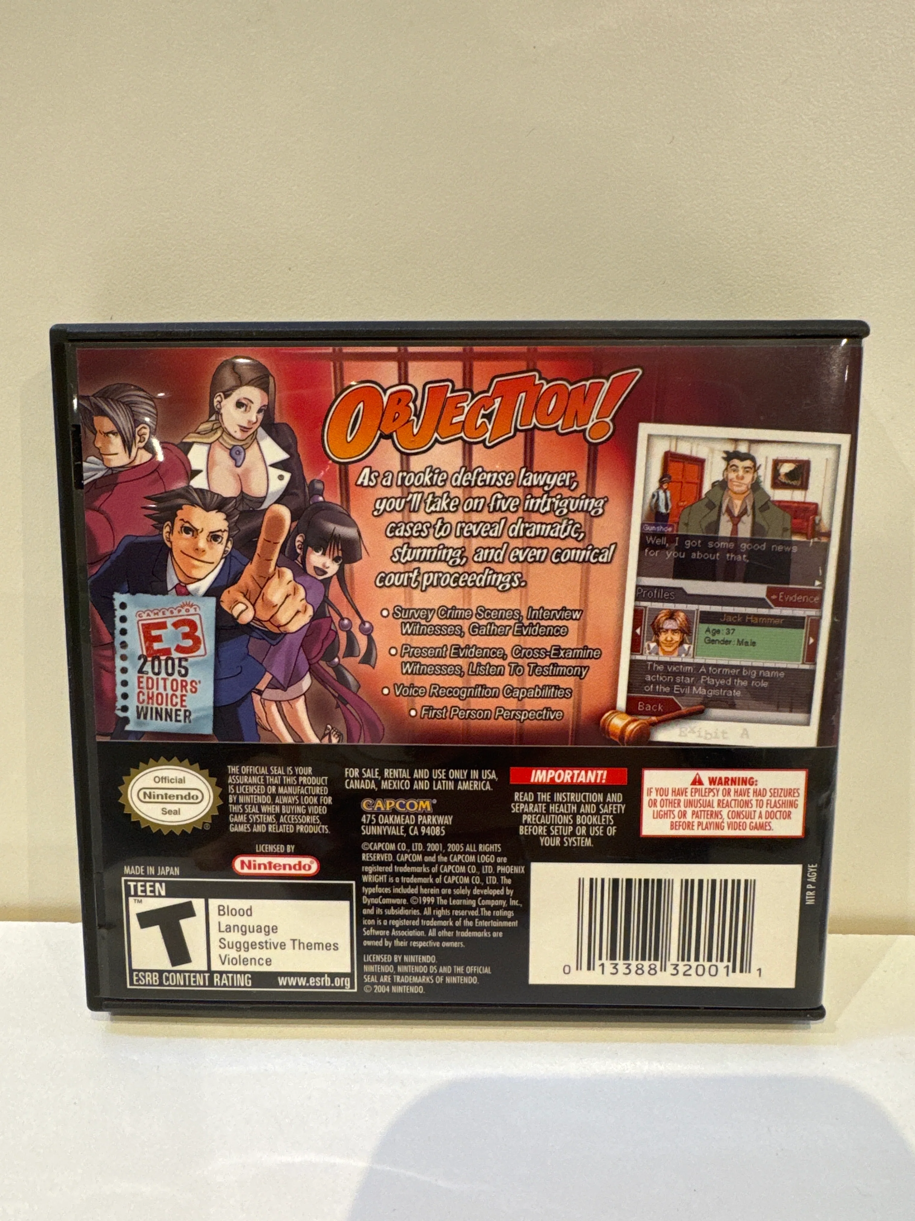 Phoenix Wright Ace Attorney - Nintendo DS - Image 2