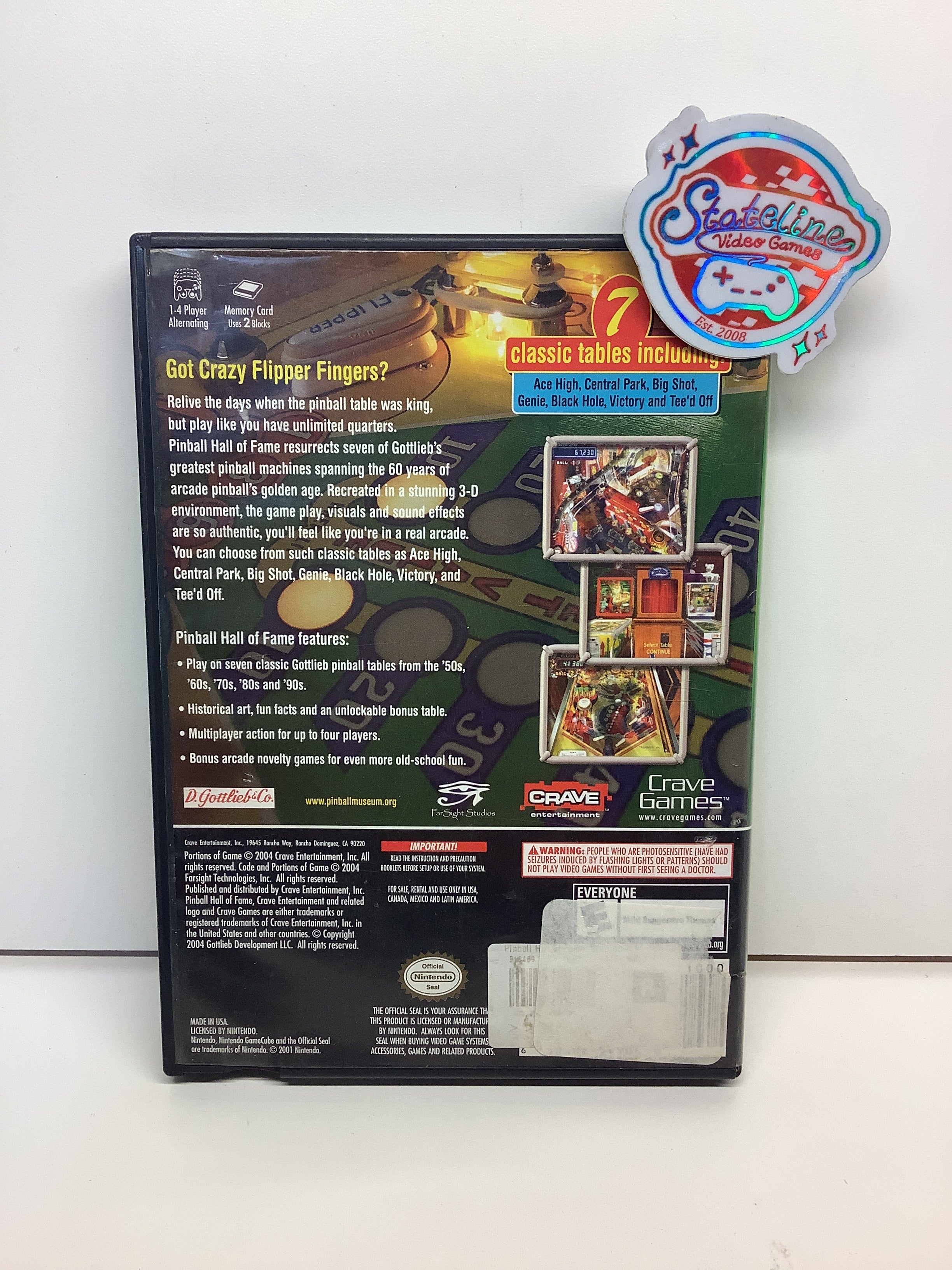 Pinball Hall of Fame The Gottlieb Collection - Gamecube - Image 3