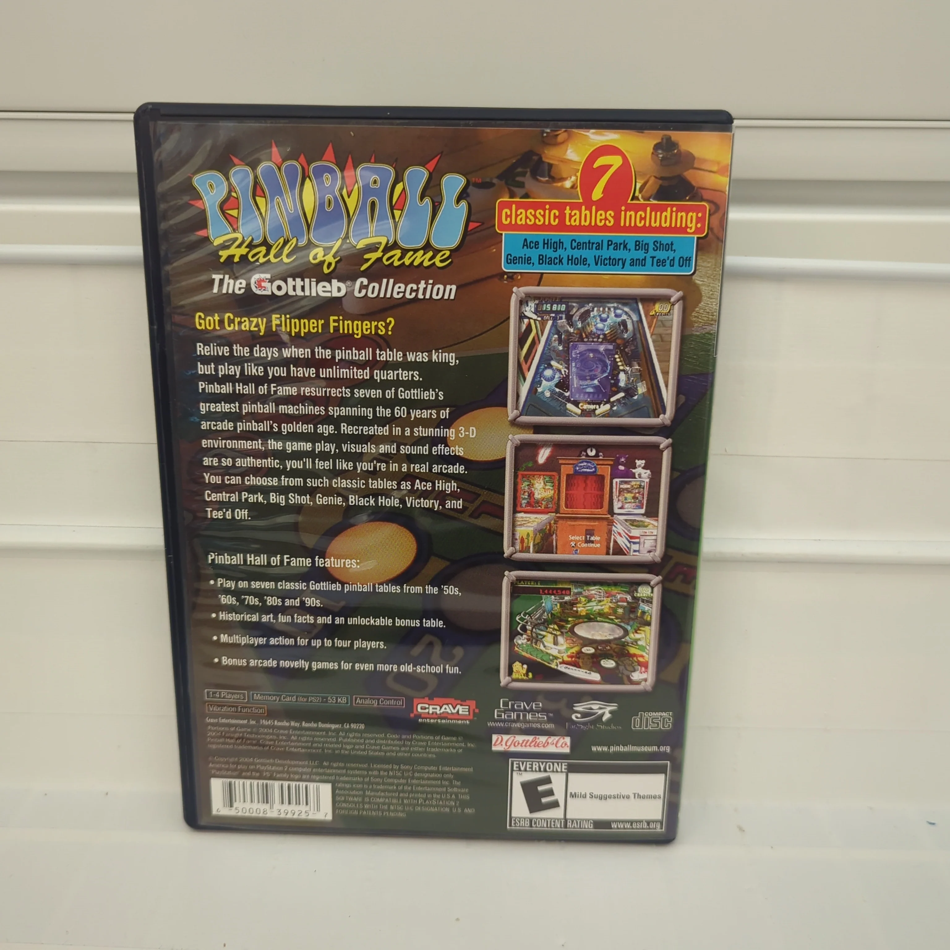 Pinball Hall of Fame The Gottlieb Collection - Playstation 2 - Image 2