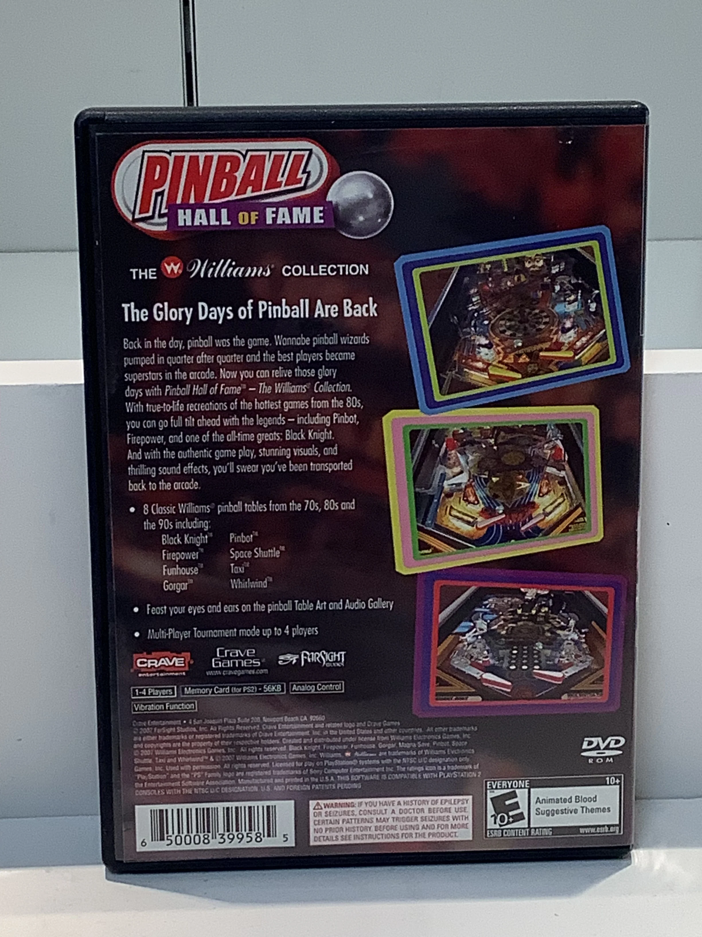 Pinball Hall of Fame: The Williams Collection - Playstation 2 - Image 2