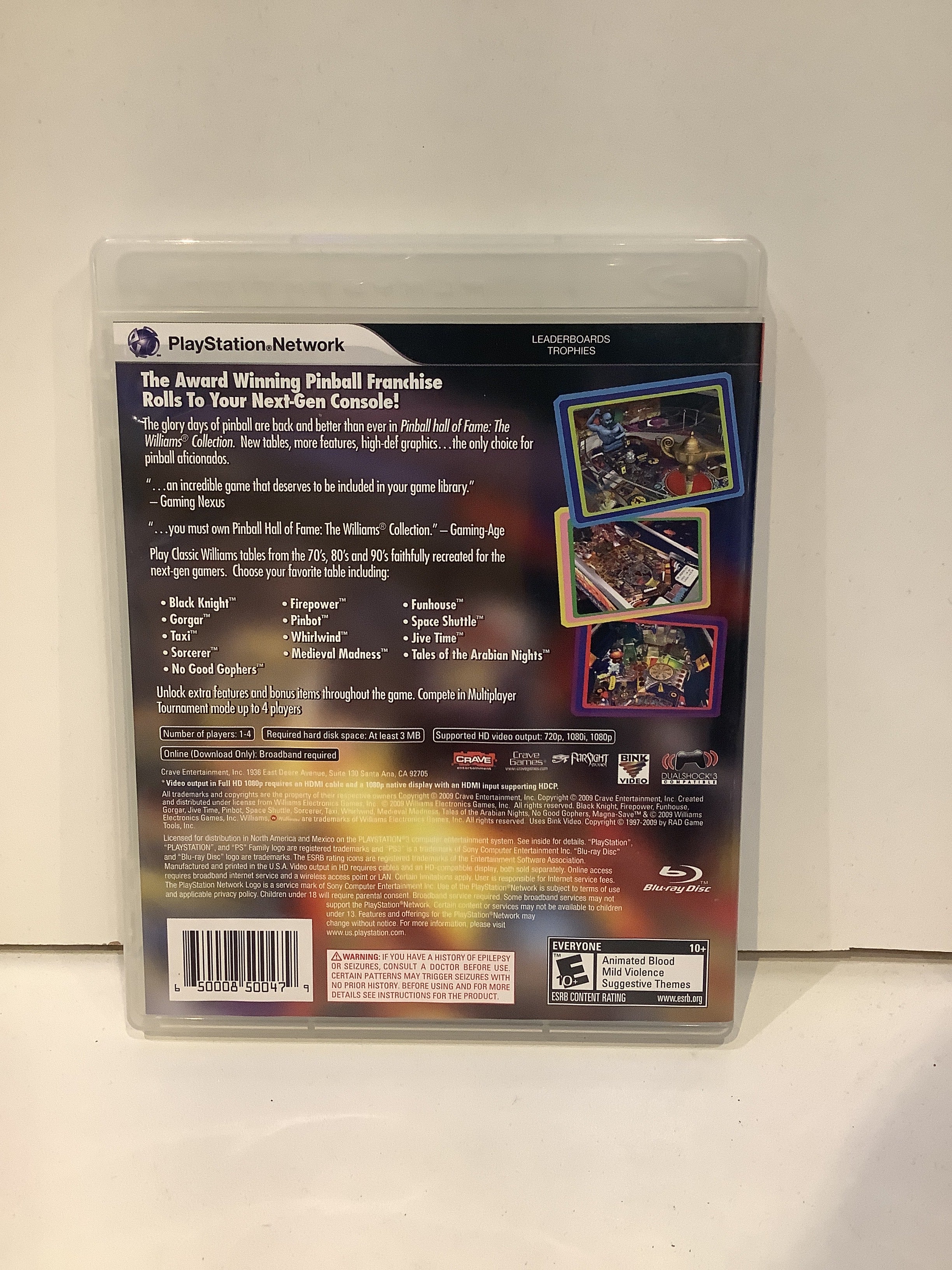 Pinball Hall of Fame: The Williams Collection - Playstation 3 - Image 2