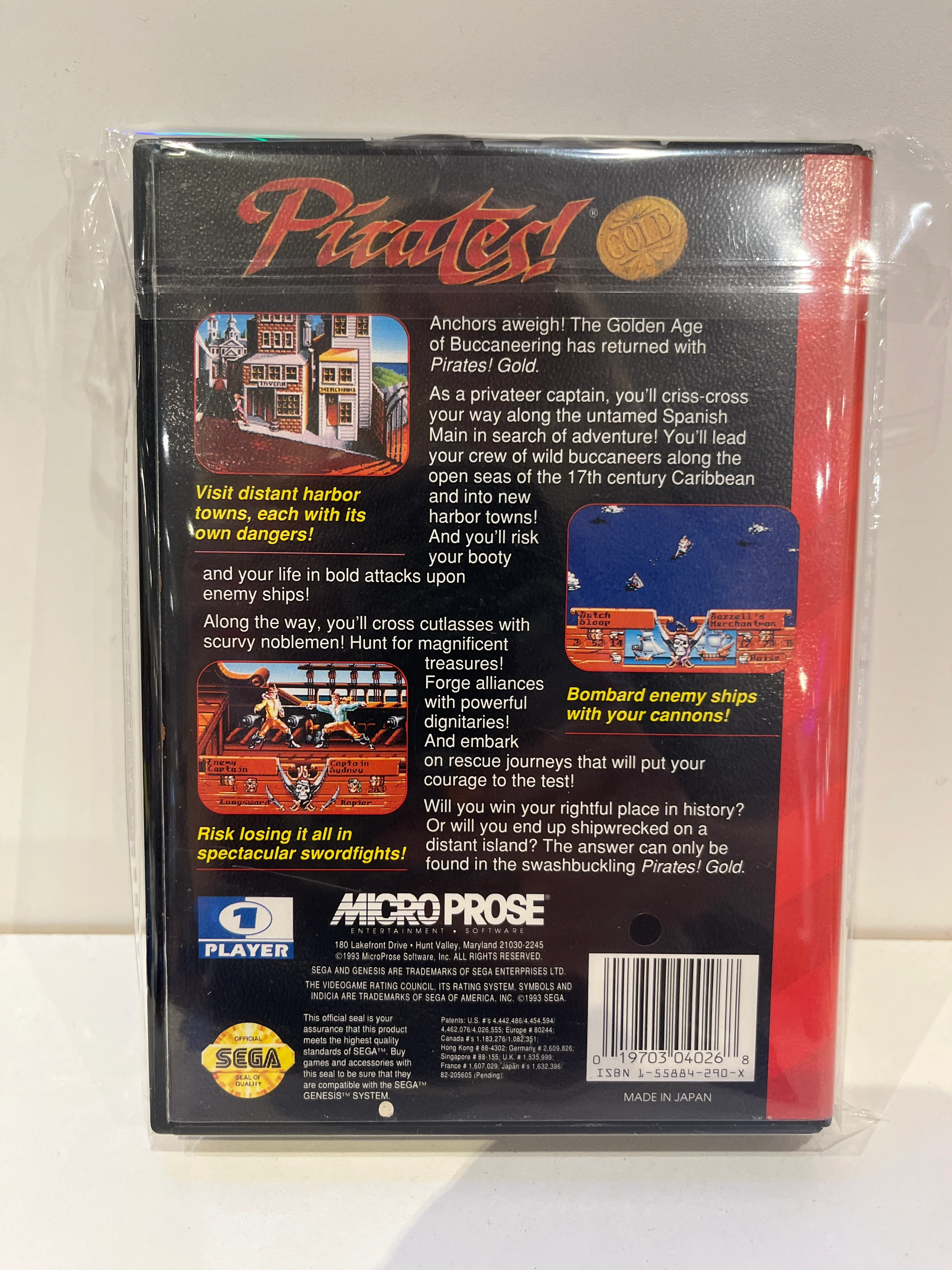 Pirates Gold - Sega Genesis - Image 2