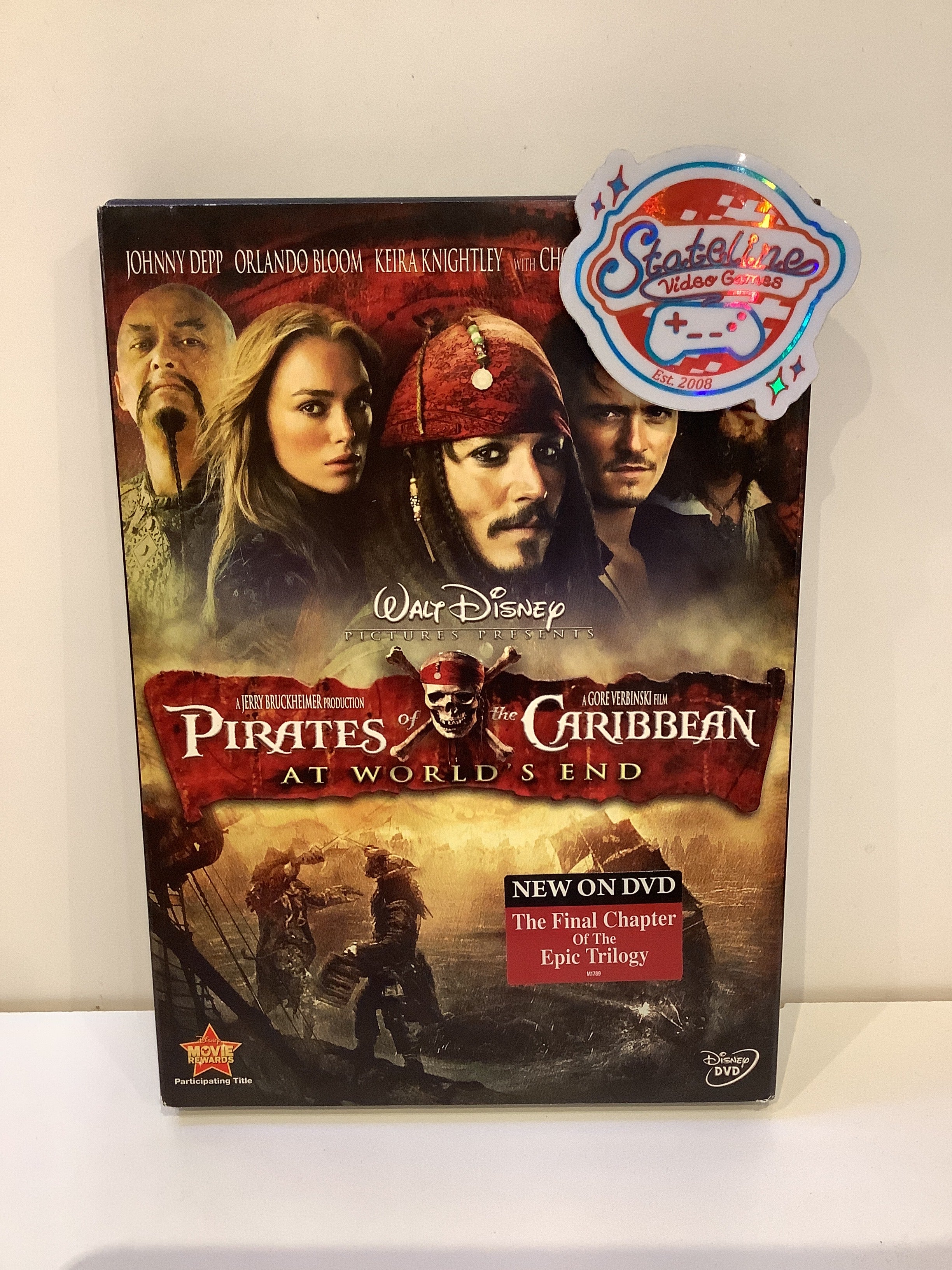 Pirate's of the Caribbean: At World's End - DVD