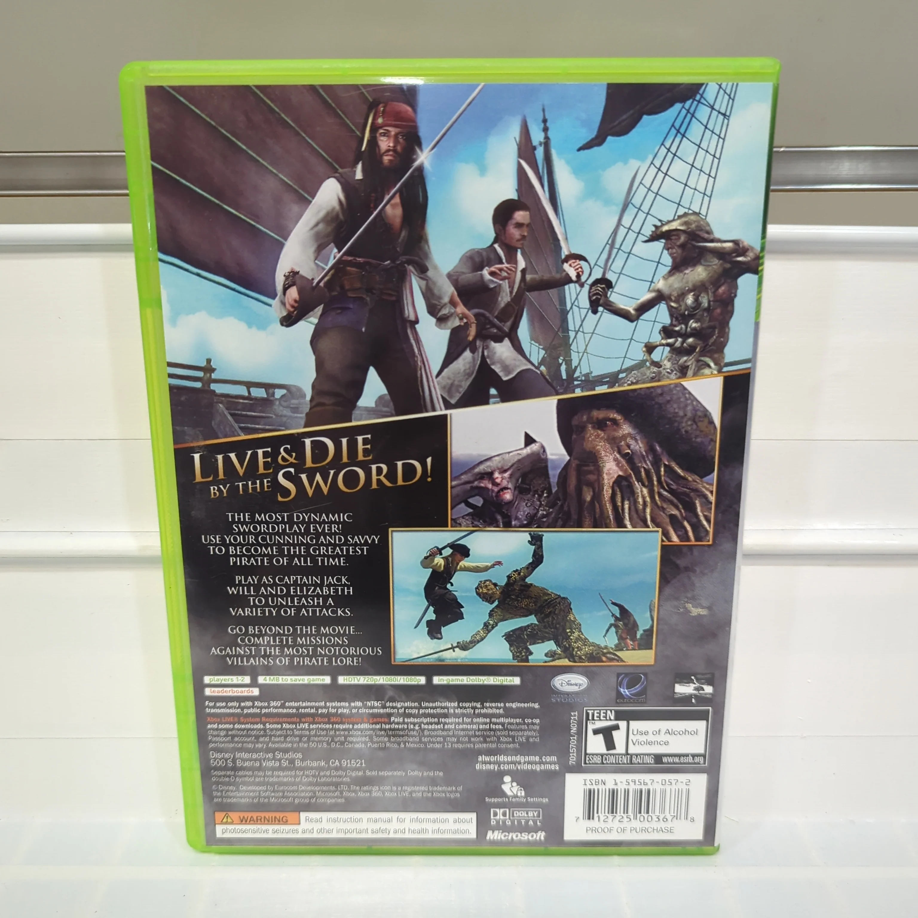 Pirates of the Caribbean At World's End - Xbox 360 - Image 2