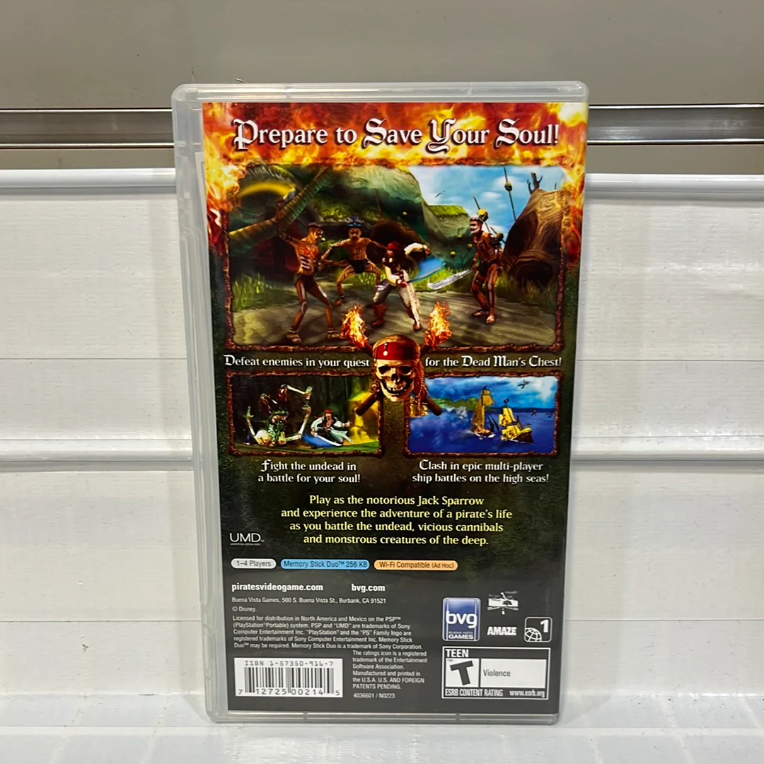 Pirates of the Caribbean Dead Man's Chest - PSP - Image 2