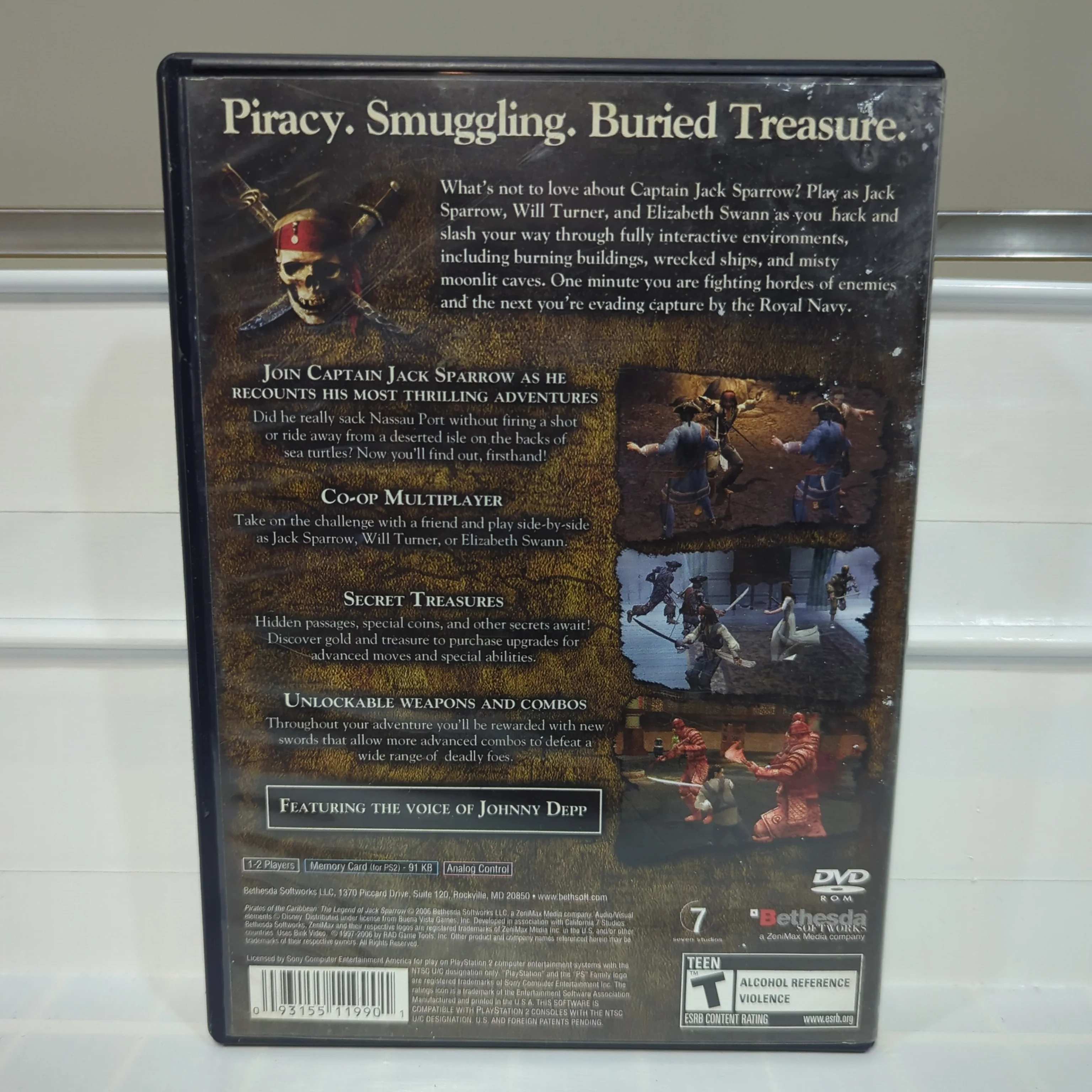Pirates of the Caribbean - Playstation 2 - Image 2