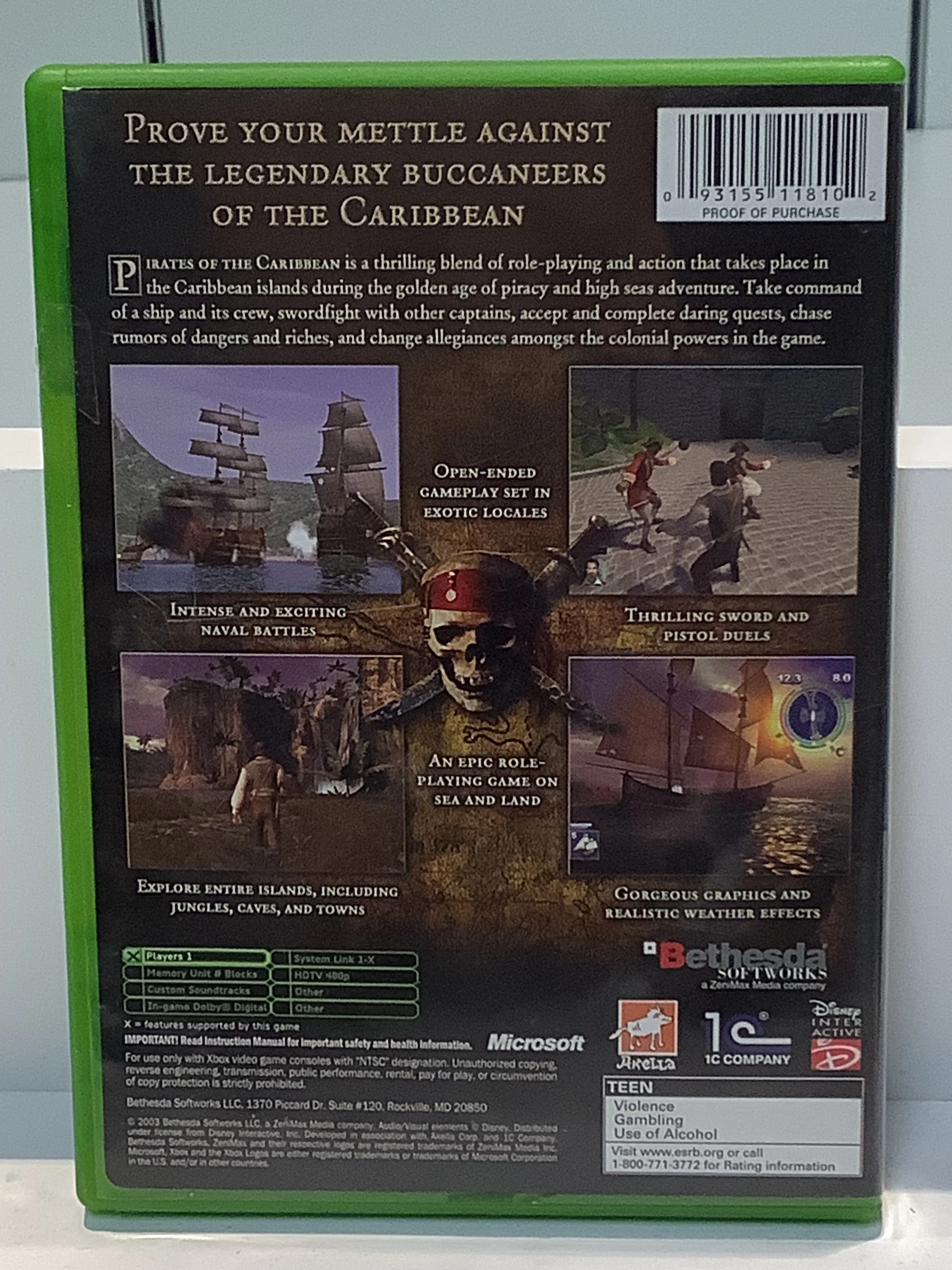 Pirates of the Caribbean - Xbox - Image 2