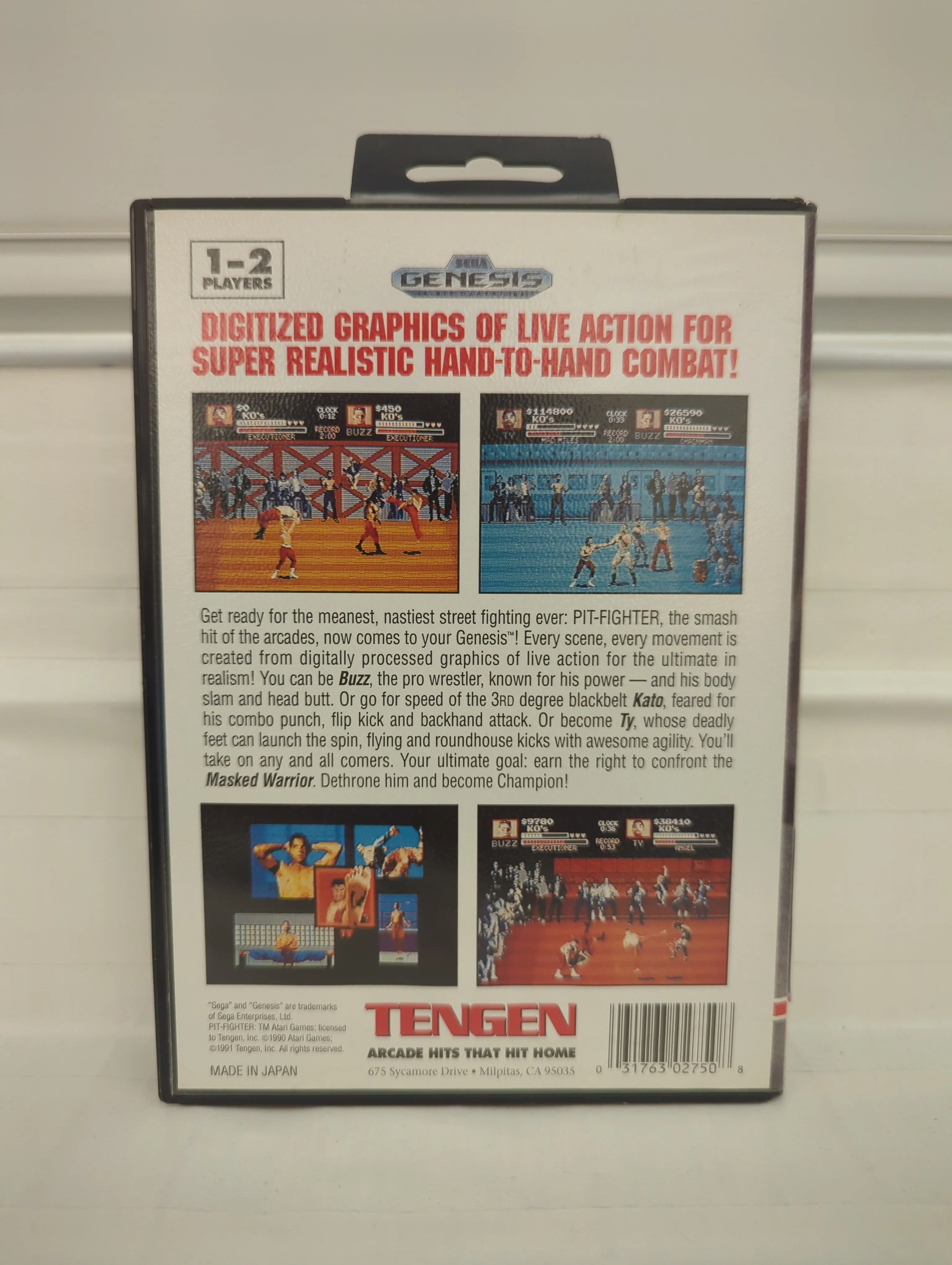 Pit-Fighter - Sega Genesis - Image 3